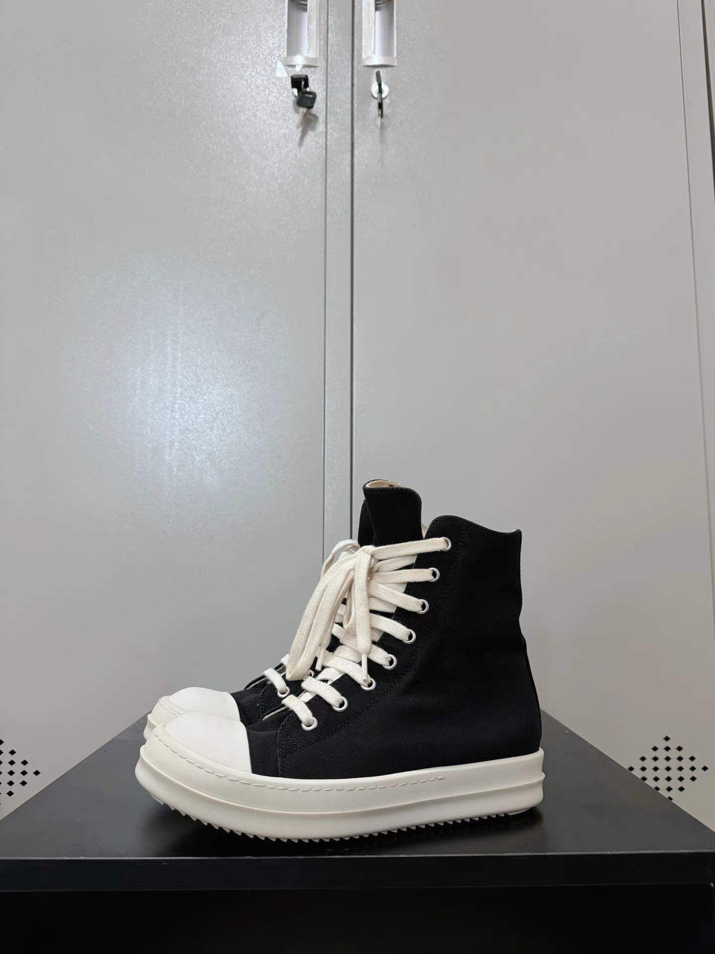 Rick Owens Drkshdw high-top Converse sneakers