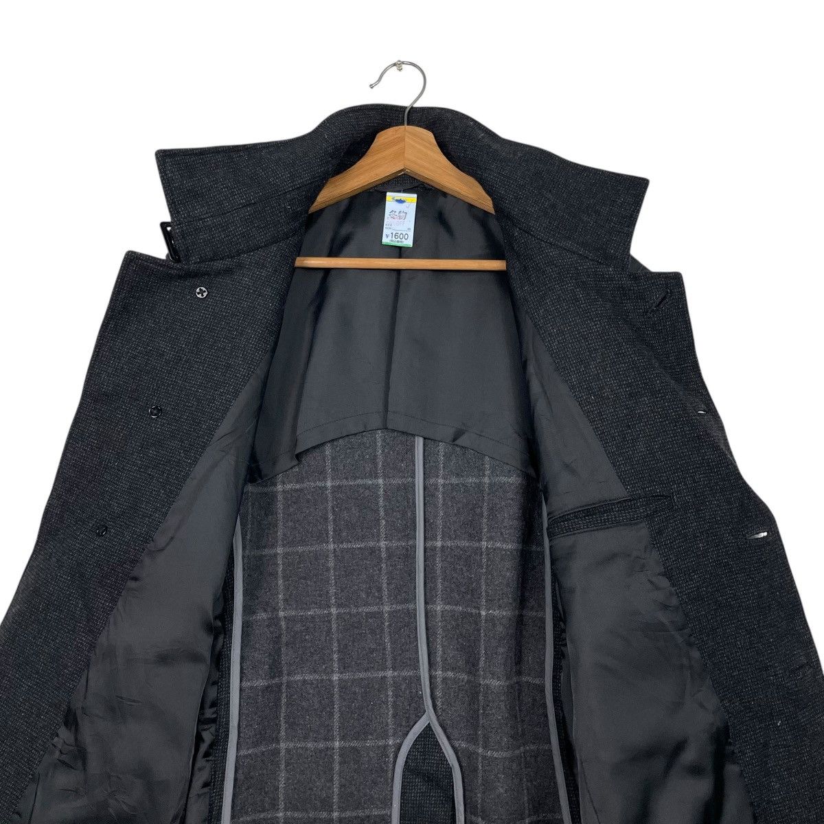 Japanese Brand Japanese Brand Black Wool Casual Jacket Size US S / EU 44-46 / 1 - 14 Thumbnail