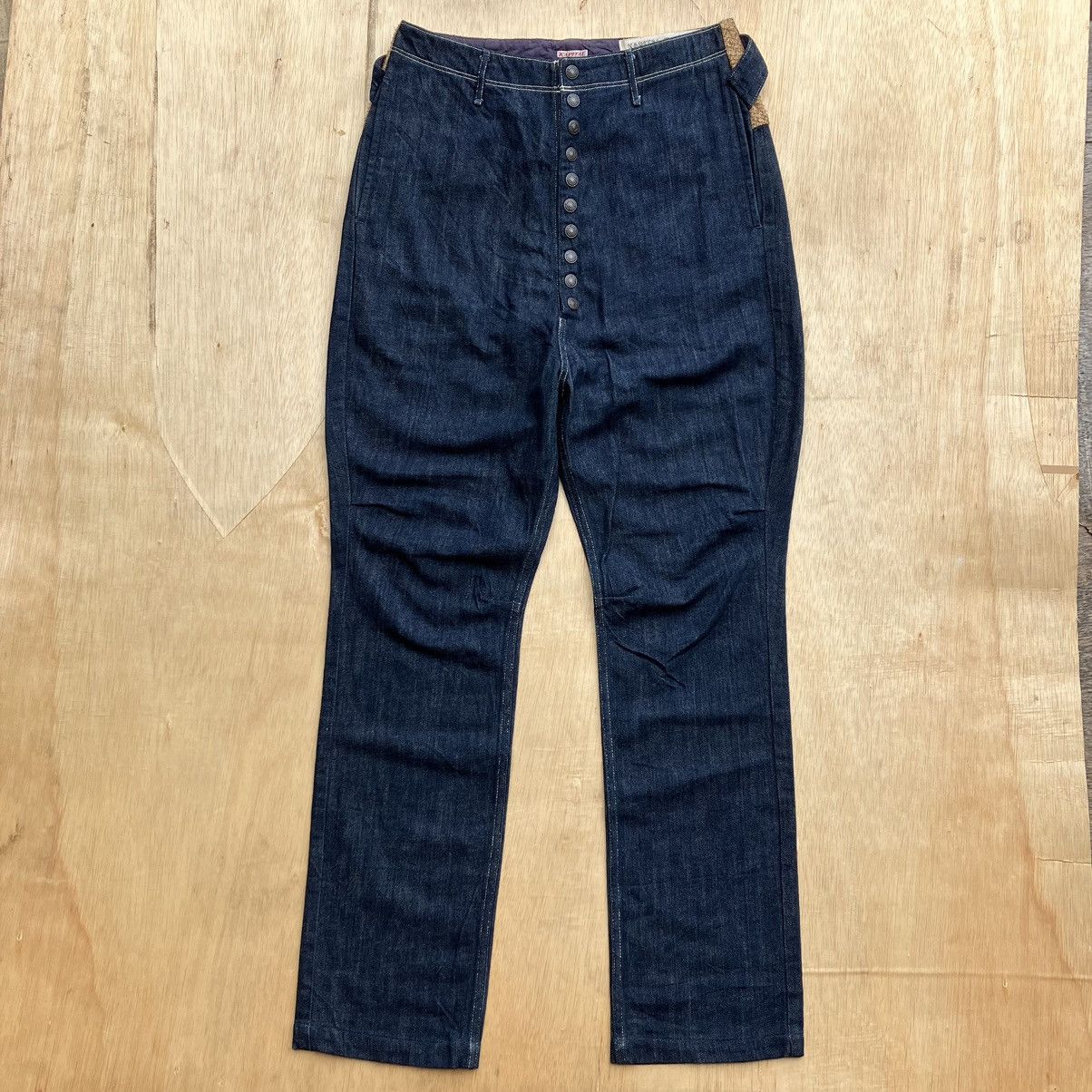 Japanese Brand × Kapital × Kapital Kountry KAPITAL DENIM LONG PANTS Size US 31 - 1 Thumbnail