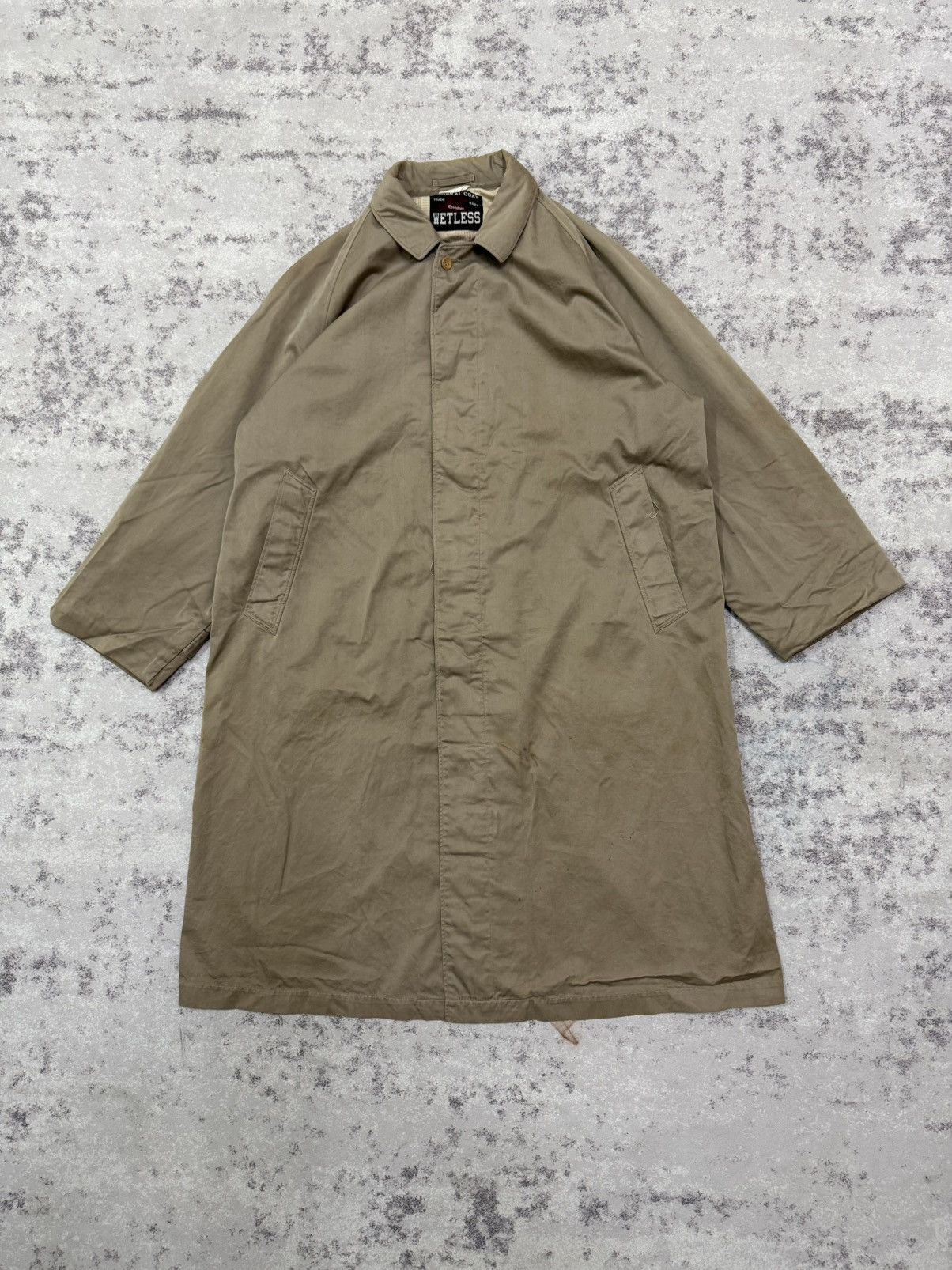 Japanese Brand Vintage Tanaka Coat Wetless Long coat Jacket Size US M / EU 48-50 / 2 - 3 Thumbnail