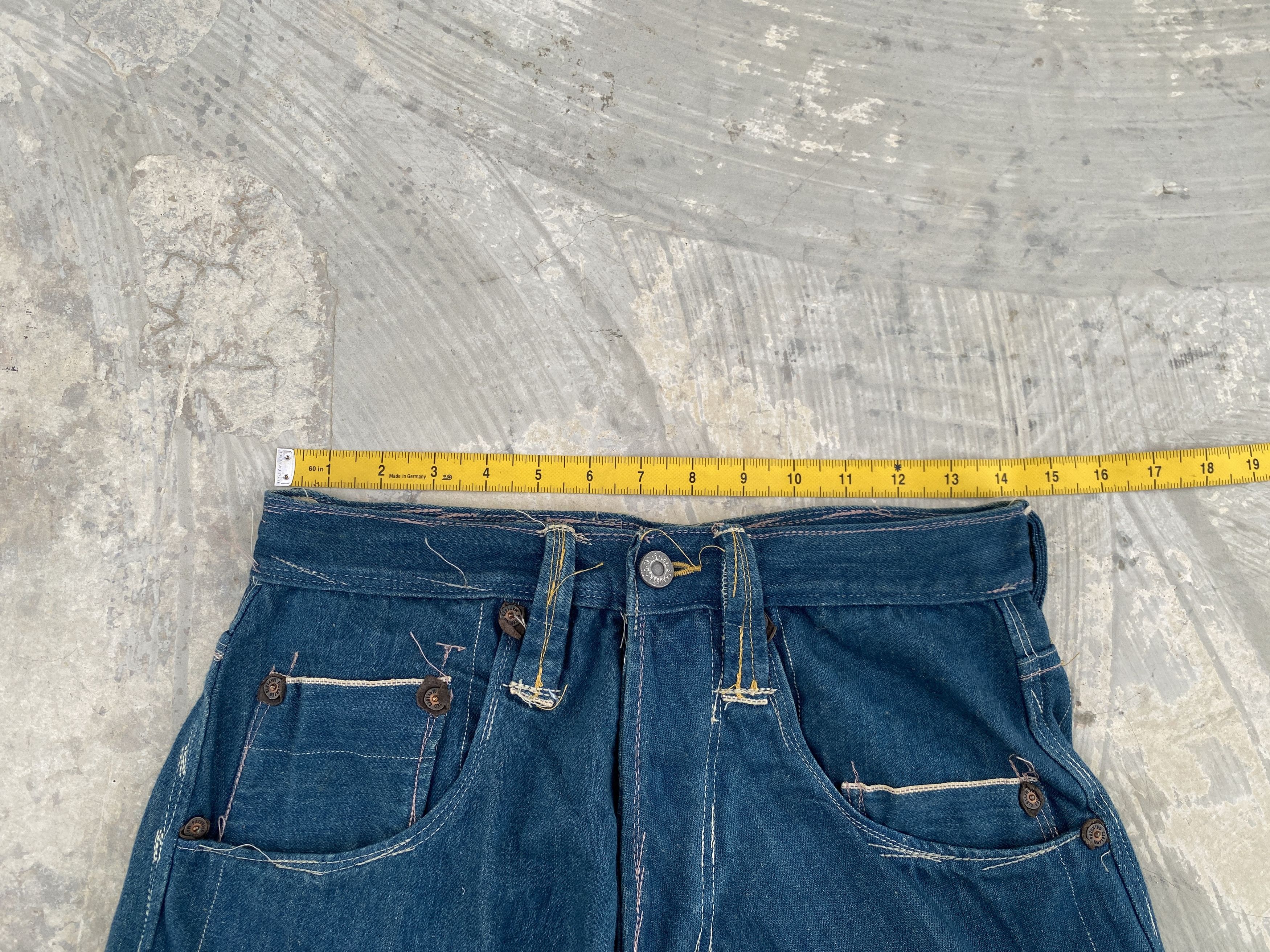 Levi's × Levi's Vintage Clothing Levis RED Slouch 2009SS Sarrouel Selvedge Jeans Size US 29 - 18 Thumbnail