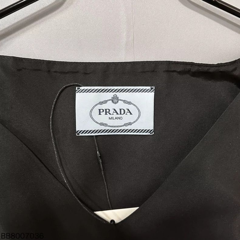 Prada Prada Black nylon dress 2502-Nextarrow Size XS / US 0-2 / IT 36-38 - 5 Thumbnail