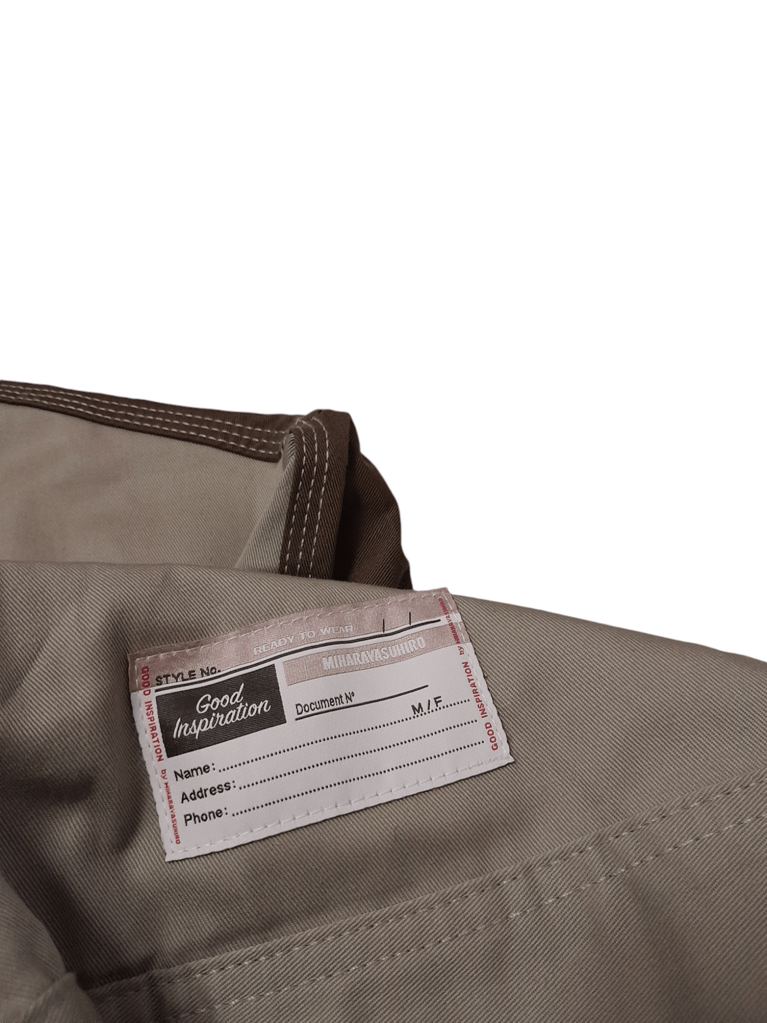 Maison MIHARA YASUHIRO Maison Miharayasuhiro Oversized Jacket 2 Tone (F369) Size US S / EU 44-46 / 1 - 4 Thumbnail