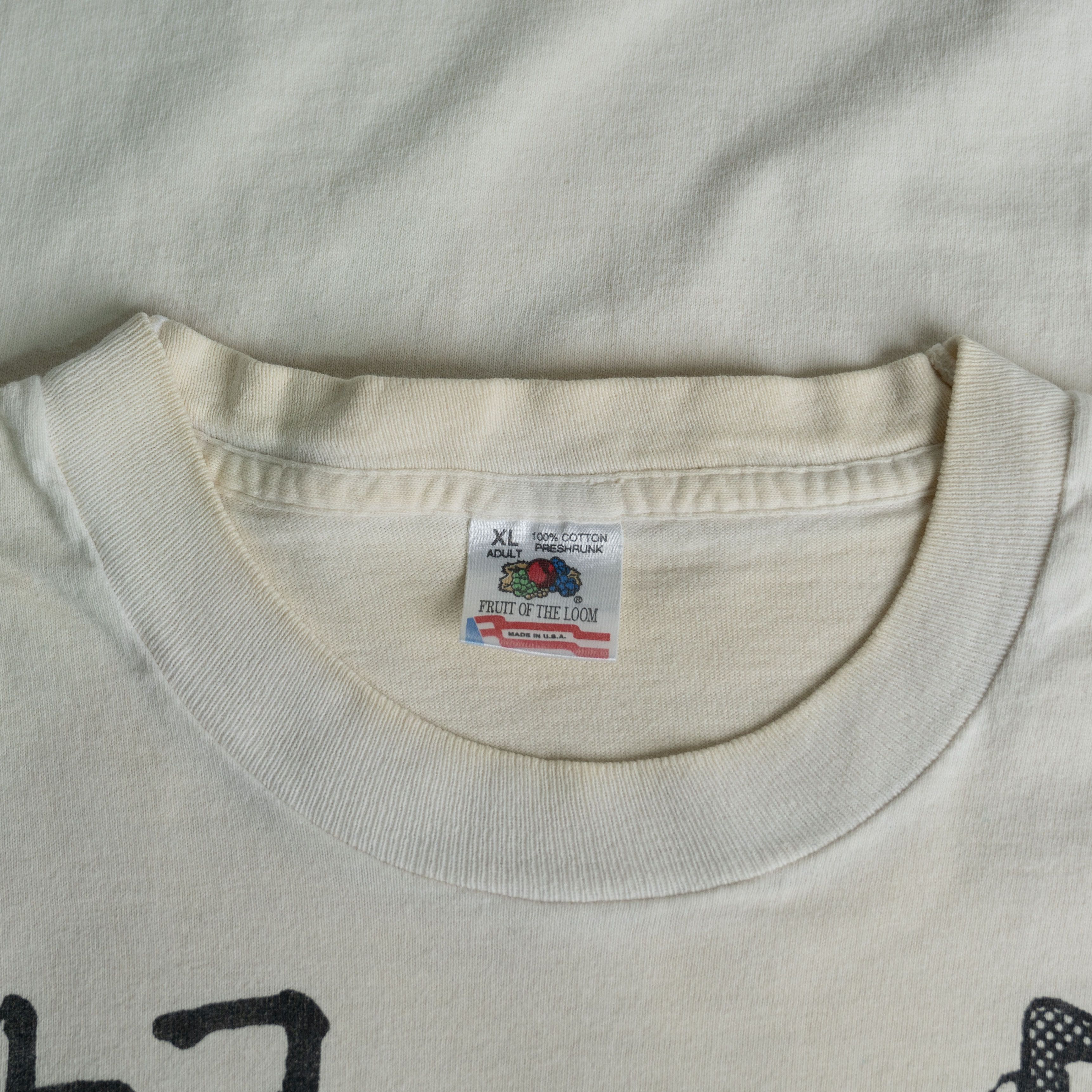 Fruit Of The Loom × Vintage Vintage 1995 Too Much Coffee Man Tee Shirt Size US XL / EU 56 / 4 - 3 Thumbnail