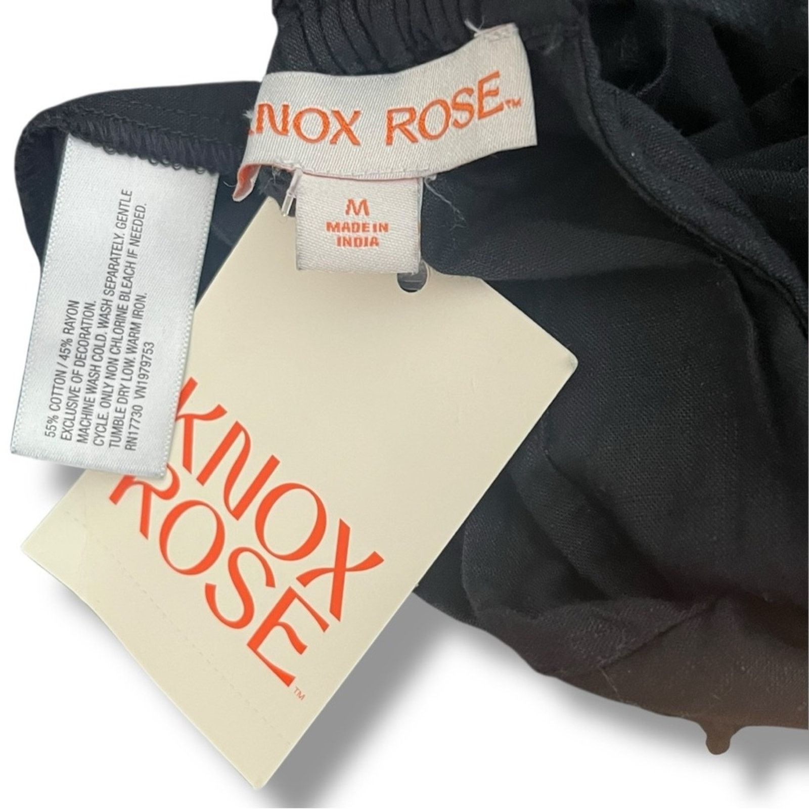Other Knox Rose embroidered summer halter top NEW Size M / US 6-8 / IT 42-44 - 7 Thumbnail