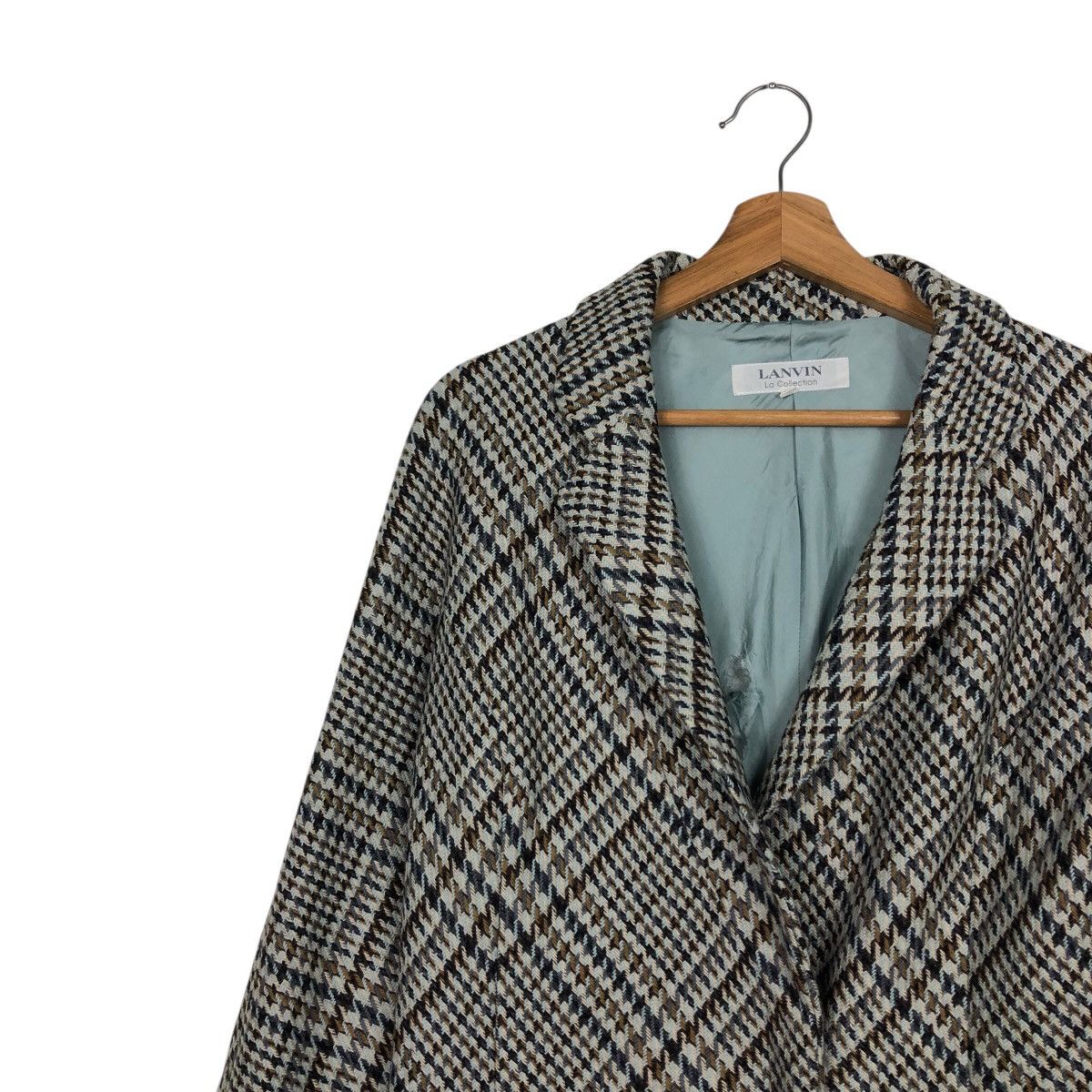 Lanvin 📌Vintage Wool Jacket Herringbone Lanvin La Collection Size US M / EU 48-50 / 2 - 9 Thumbnail