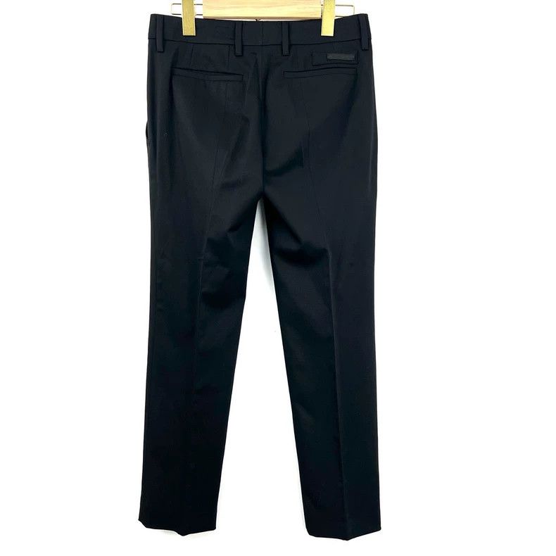 Prada Prada Black straight slim suit pants 2505-Nextarrow Size US 38 / EU 54 - 2 Thumbnail