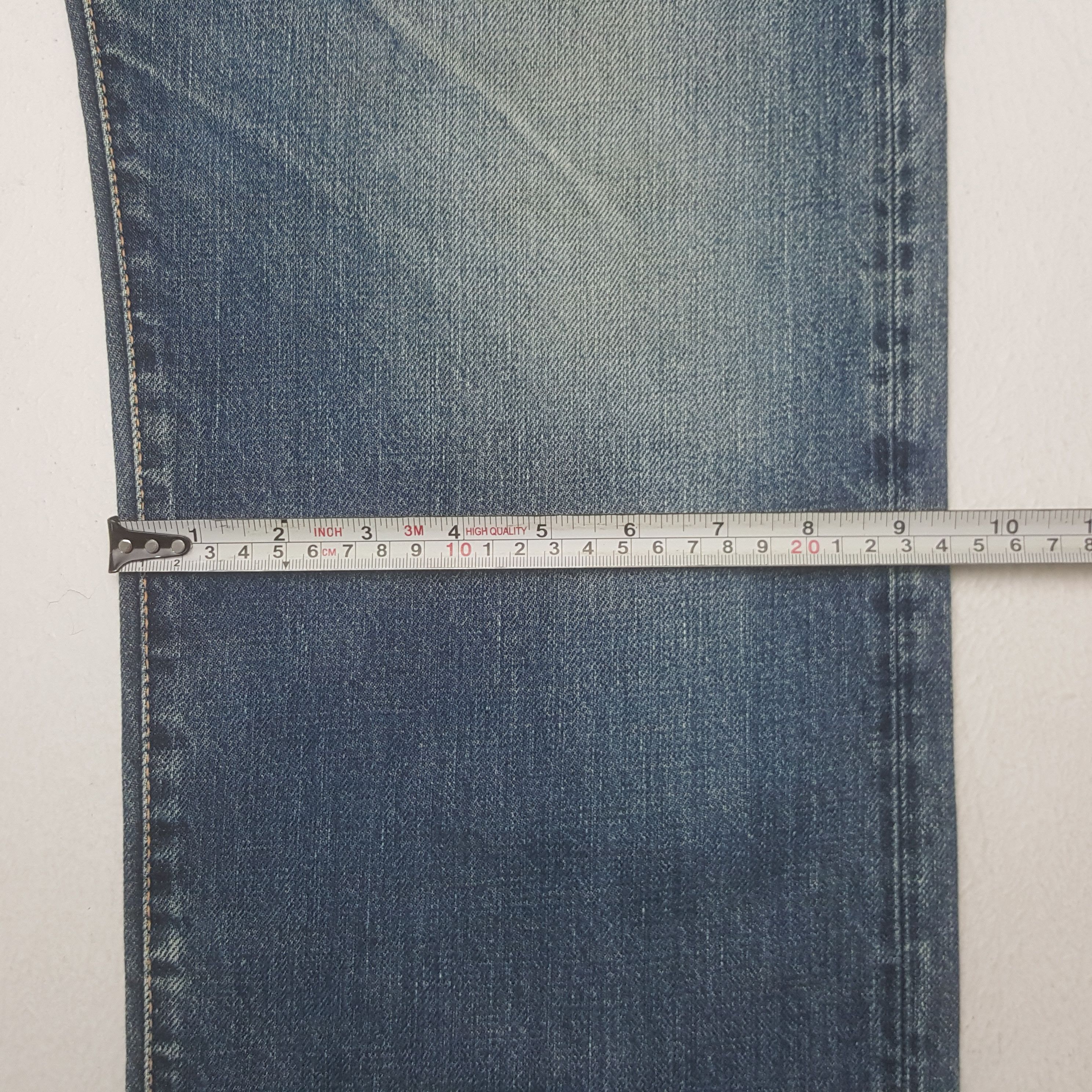 Evisu × Japanese Brand Vintage Evisu Selvedge Custom Daicock Red Art Denim Jeans Size US 29 - 10 Thumbnail