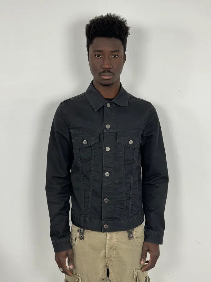 Acne Studios AW2013 Acne Studios Black Obscure Denim Trucker Jacket Size US S / EU 44-46 / 1 - 2 Thumbnail