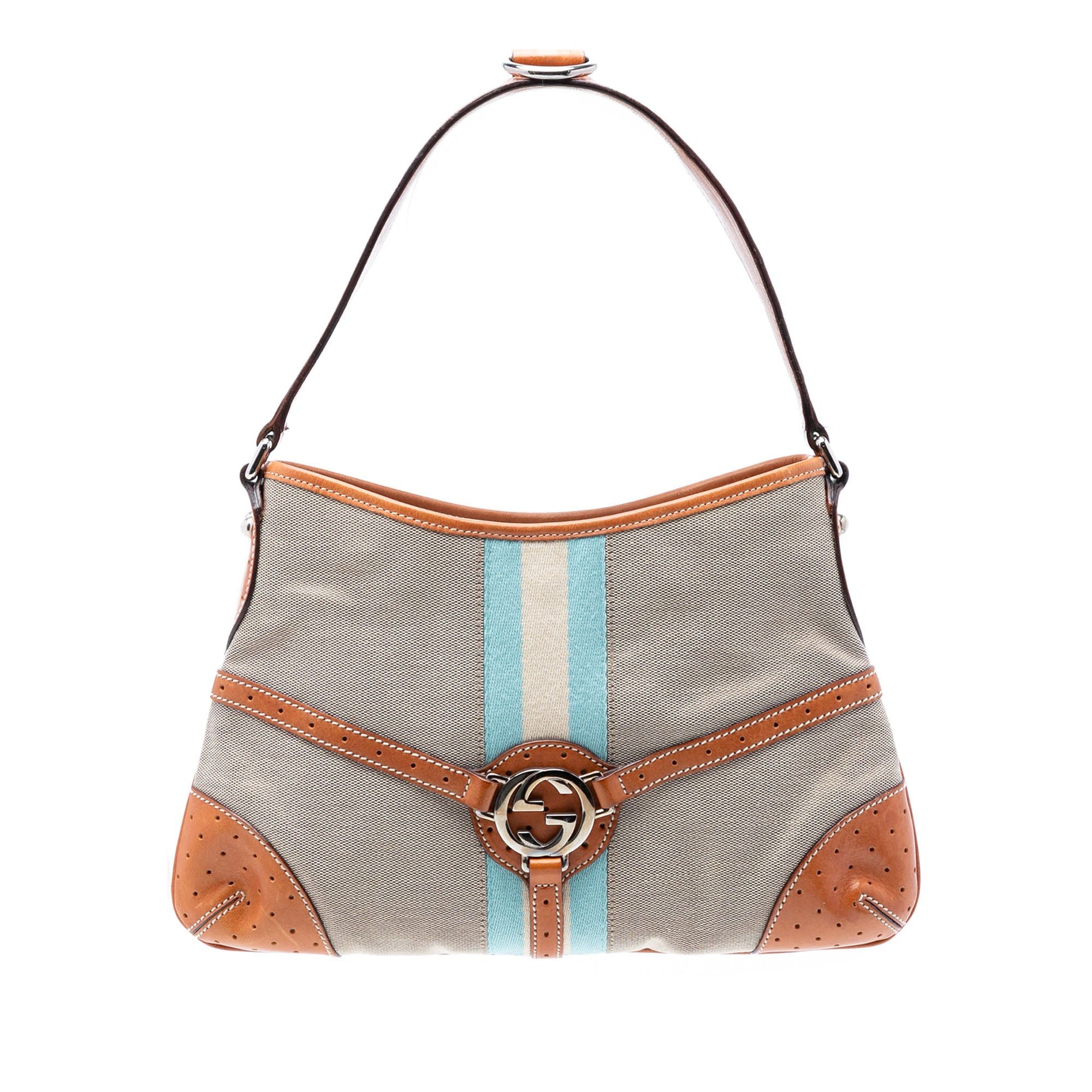 Gucci Canvas Web Reins Shoulder Bag Size ONE SIZE - 1 Thumbnail