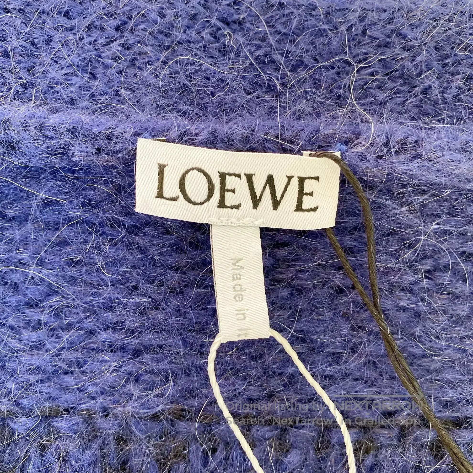 Loewe Loewe Blue Patterned Knit Cardigan. Size M / US 6-8 / IT 42-44 - 7 Thumbnail