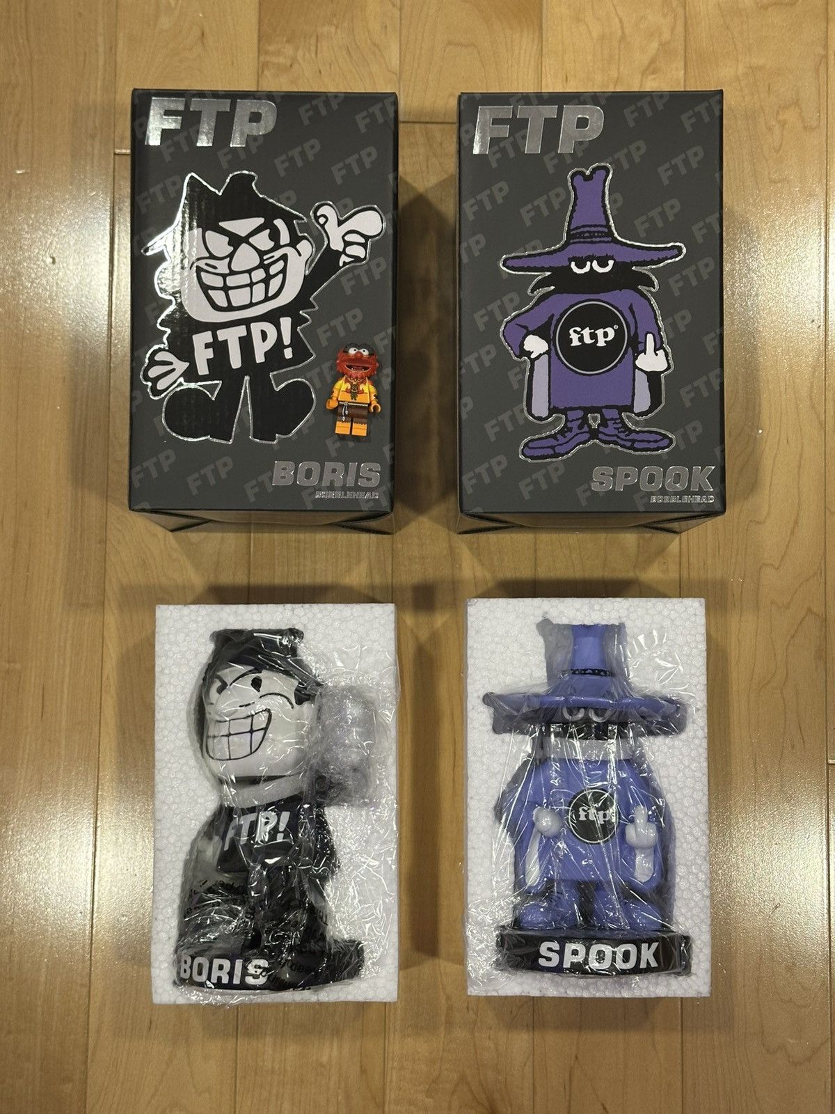Fuck The Population FTP Bobblehead Set SPOOK and BORIS Size ONE SIZE - 1 Thumbnail