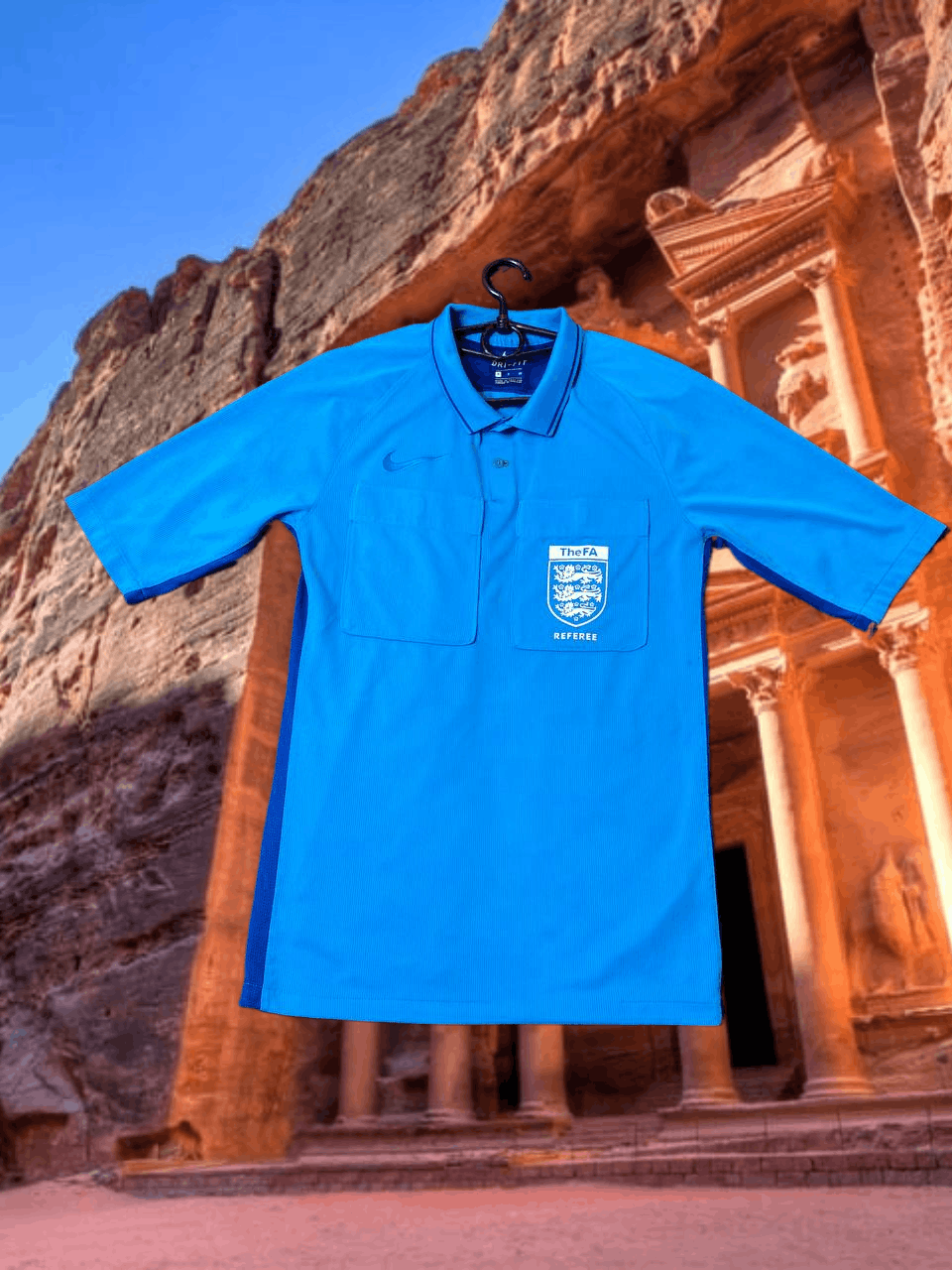 Nike Vintage Jerseys Nike DRI-FIT THE FA REFEREE T-Shirt Y2K Size US S / EU 44-46 / 1 - 1 Thumbnail