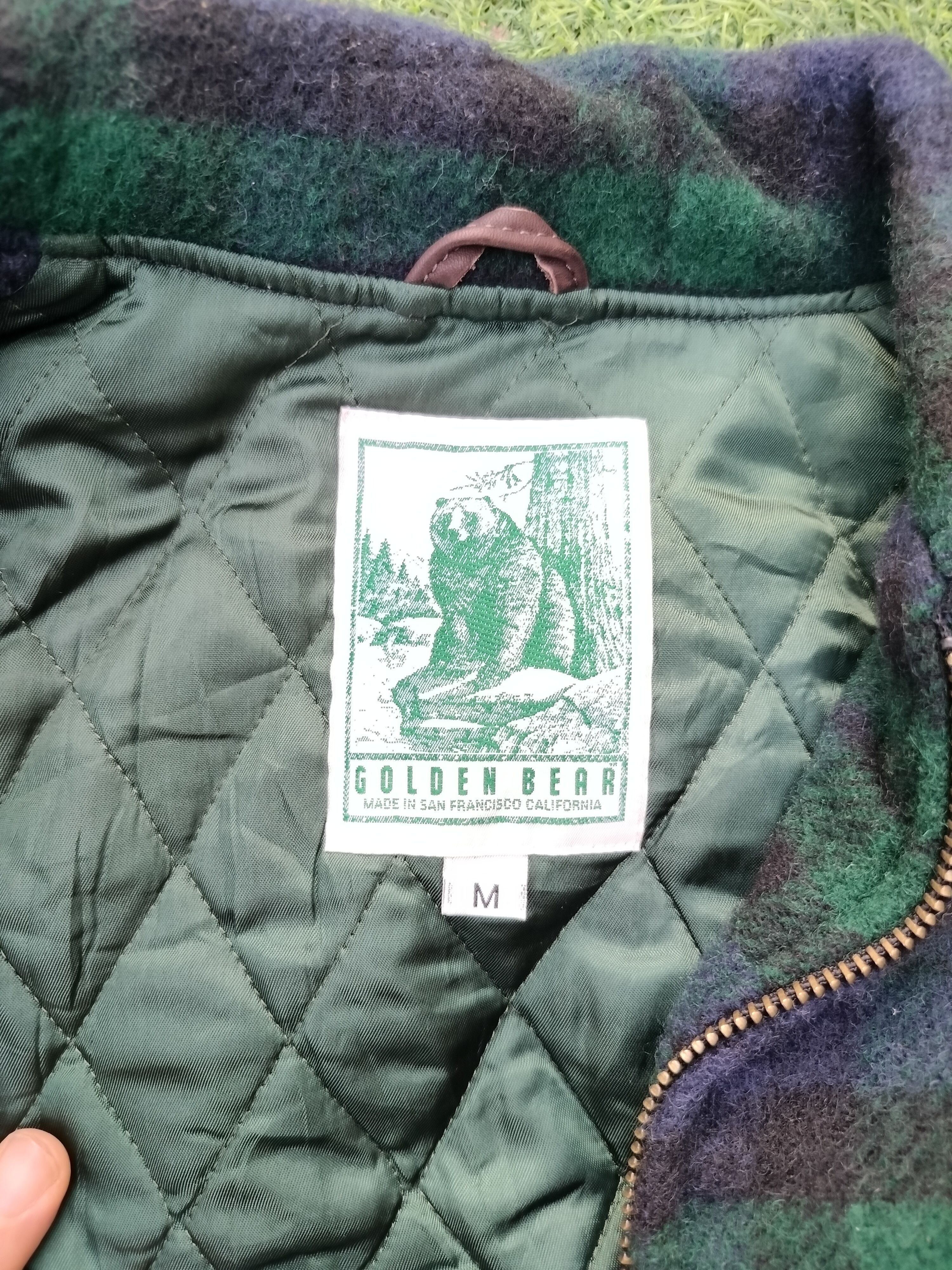 Golden Bear VINTAGE GOLDEN BEAR WOOL ZIPPER JACKET Size US M / EU 48-50 / 2 - 10 Thumbnail