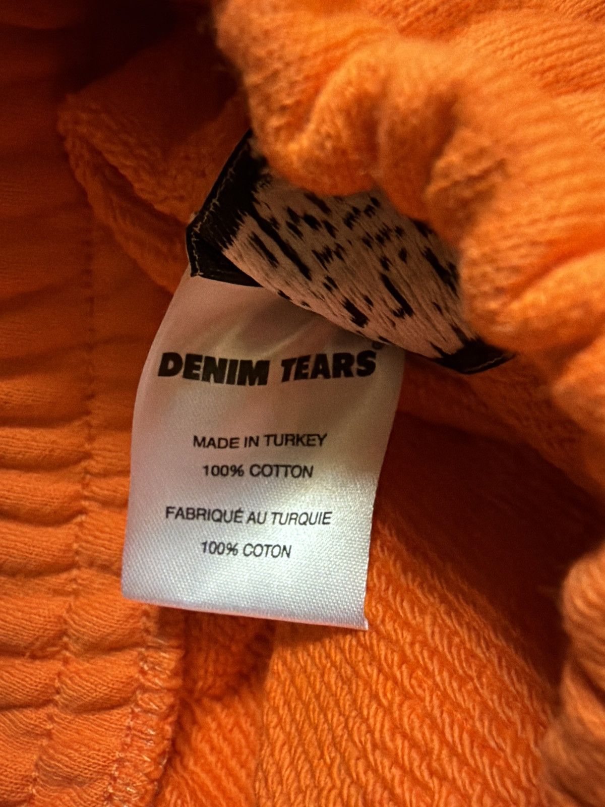 DENIM TEARS Denim Tears Cotton Wreath Sweatpants Orange (NWT) Medium Size US 32 / EU 48 - 7 Thumbnail