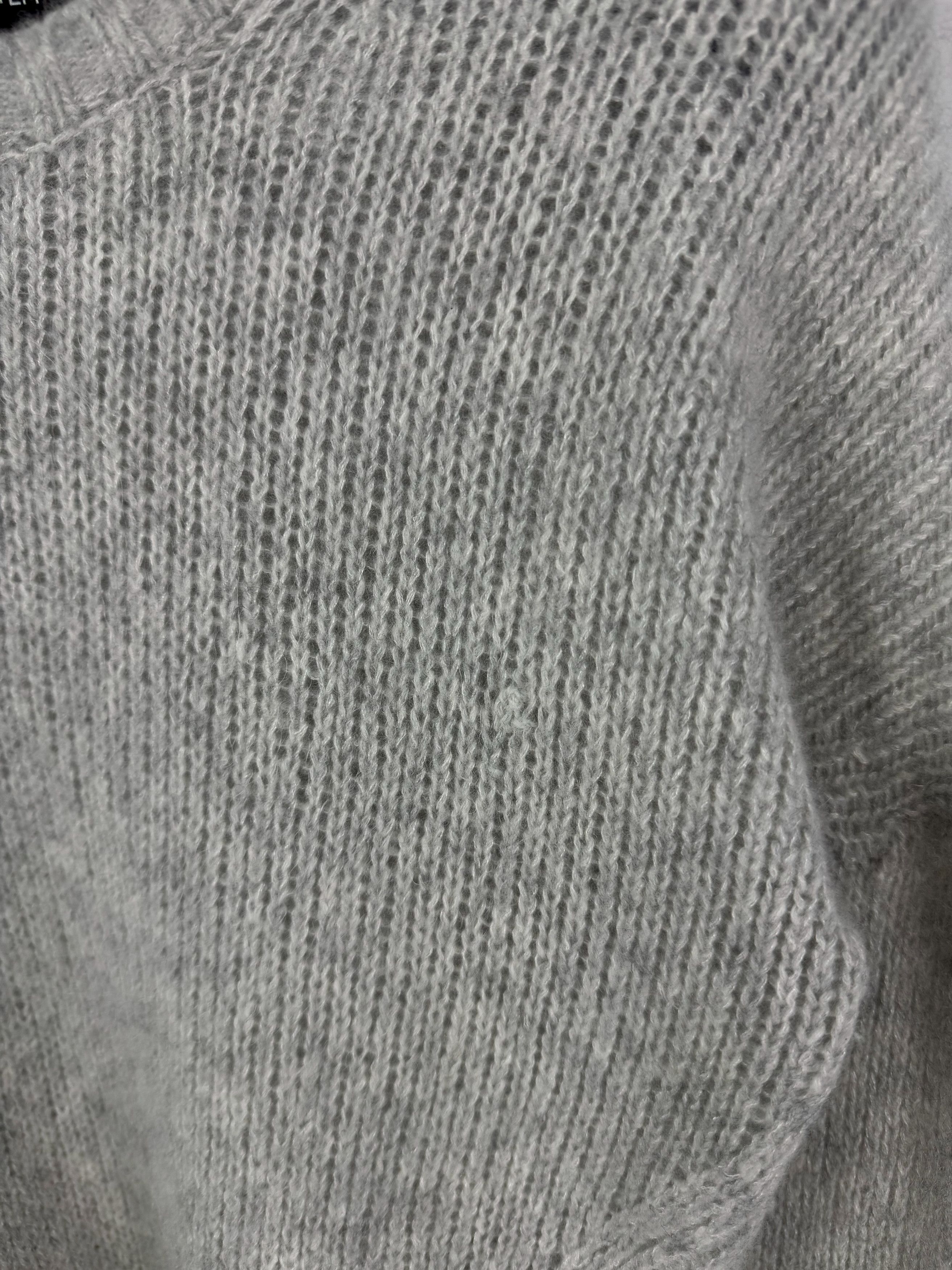 ME+EM ME+EM Cashmere Silk Blend Sweater Gray Casual Style Size M Size M / US 6-8 / IT 42-44 - 10 Thumbnail