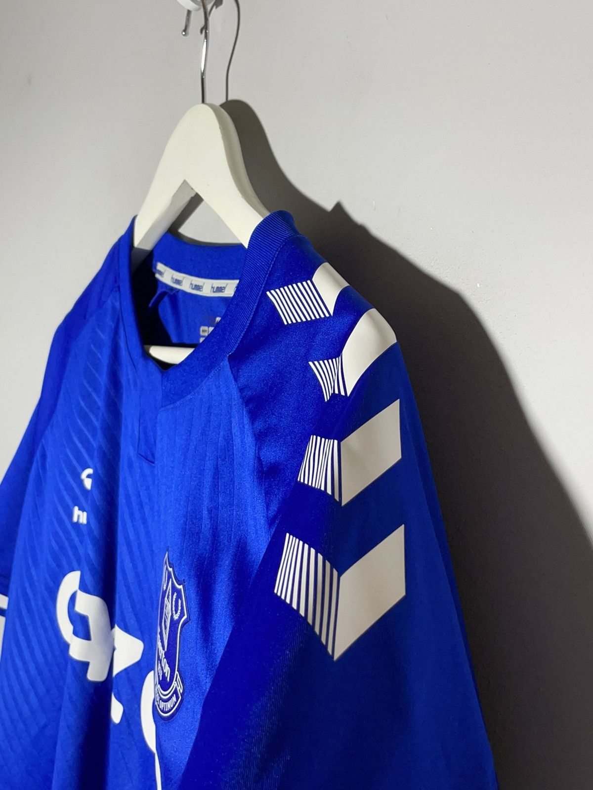 Hummel Everton Hummel 2020/21 Home Y2k Football Shirt Size US L / EU 52-54 / 3 - 8 Thumbnail