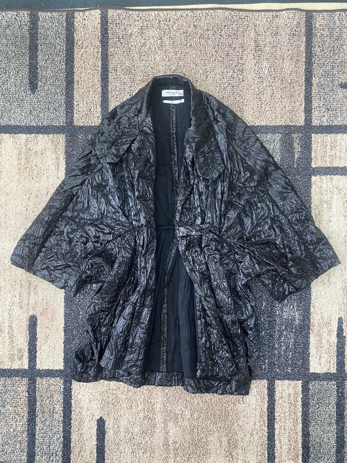 Yves Saint Laurent Vintage YvesSaintLaurent Rive Gauche Jacket Made In France Size US XL / EU 56 / 4 - 2 Thumbnail