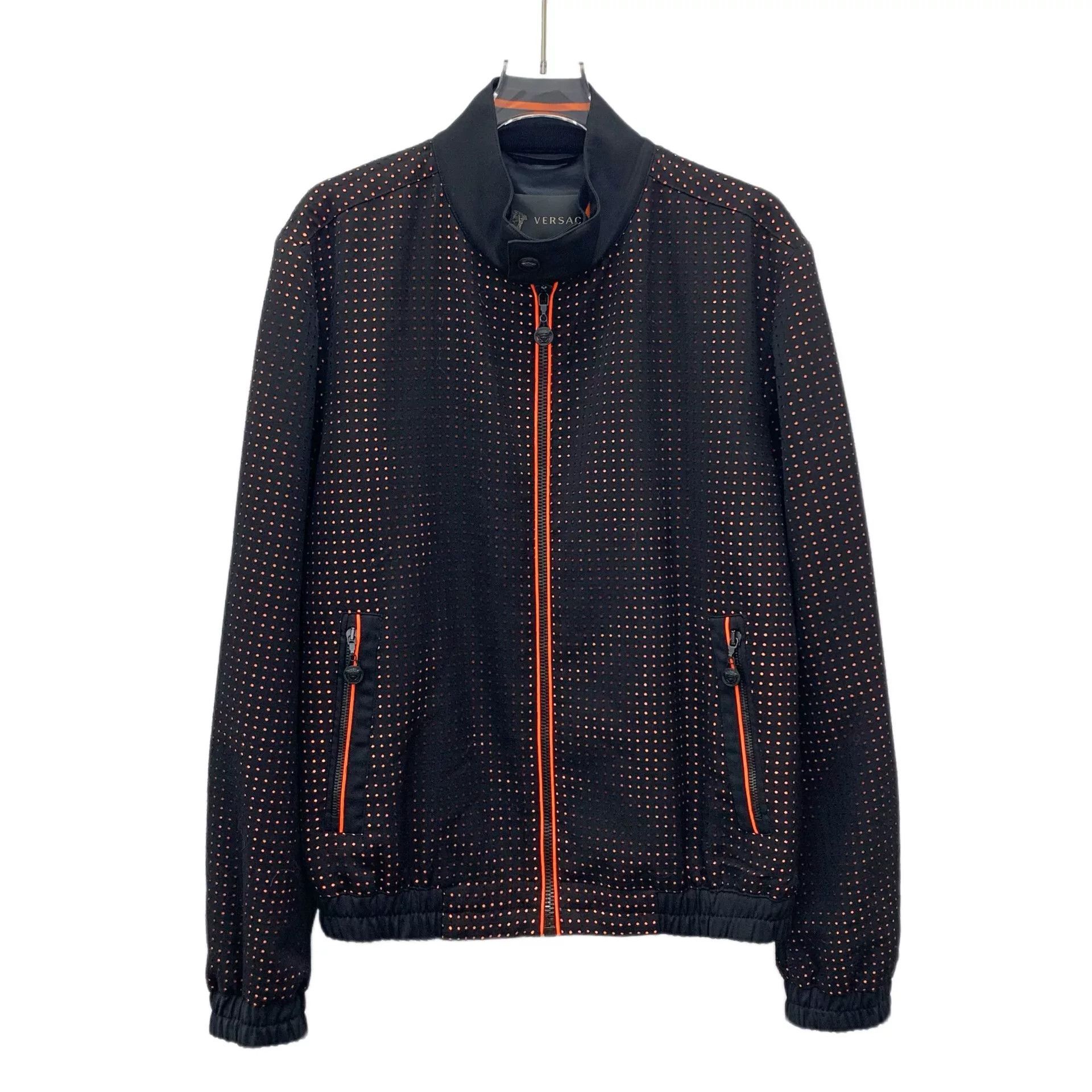 Versace Versace Colorblock Mesh Zip Jacket Size US L / EU 52-54 / 3 - 1 Thumbnail