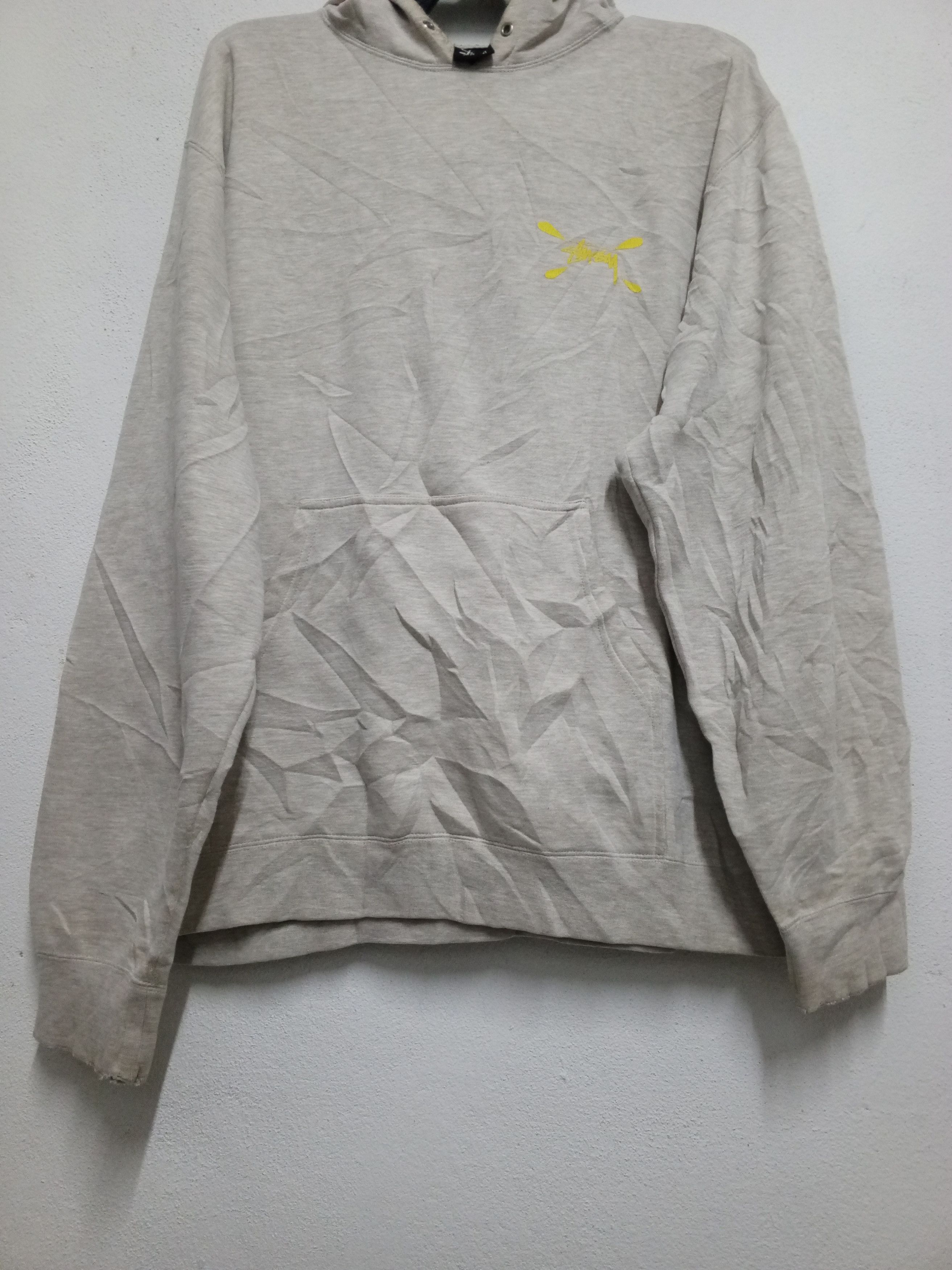 Stussy vintage 99-2000 Y2K hoddies Stussy yellow logo Size US XXL / EU 58 / 5 - 6 Thumbnail
