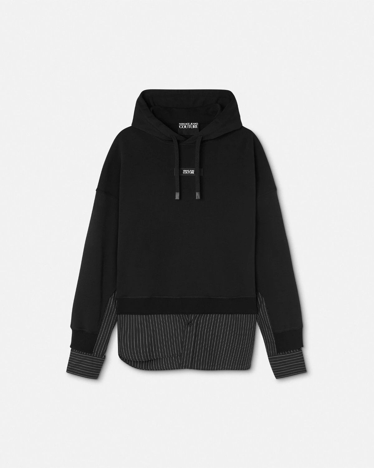 Versace !DS! SS23 Versace Stripped Paneled Reworked Sweatshirt Size US M / EU 48-50 / 2 - 2 Thumbnail