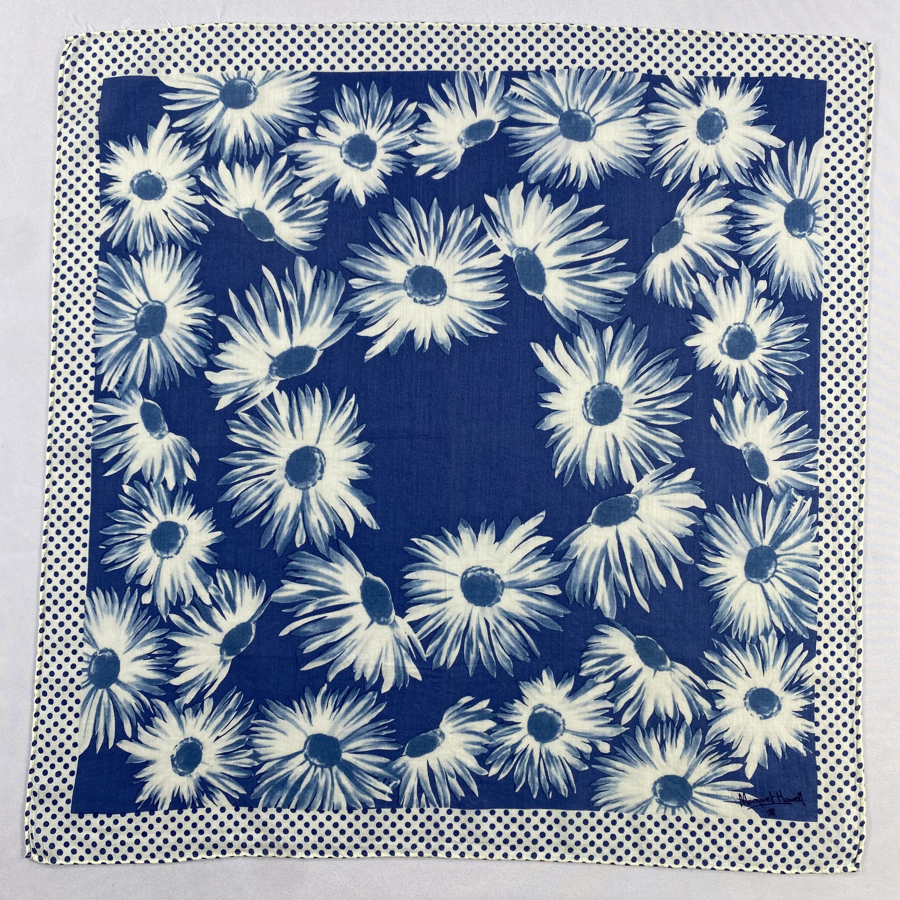 Margaret Howell × Vintage Margaret Howell Bandana/ Handkerchief / Neckerchief-P1748 Size ONE SIZE - 1 Thumbnail