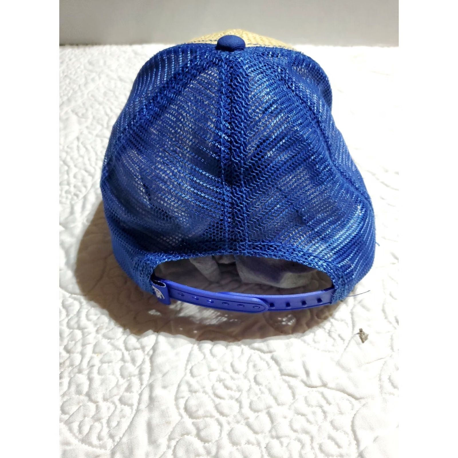 Budweiser BUD LIGHT Beer Trucker Hat Blue Adjustable Bottle Opener Cap Unisex Adults One Size Cotton Hat Size ONE SIZE - 5 Thumbnail