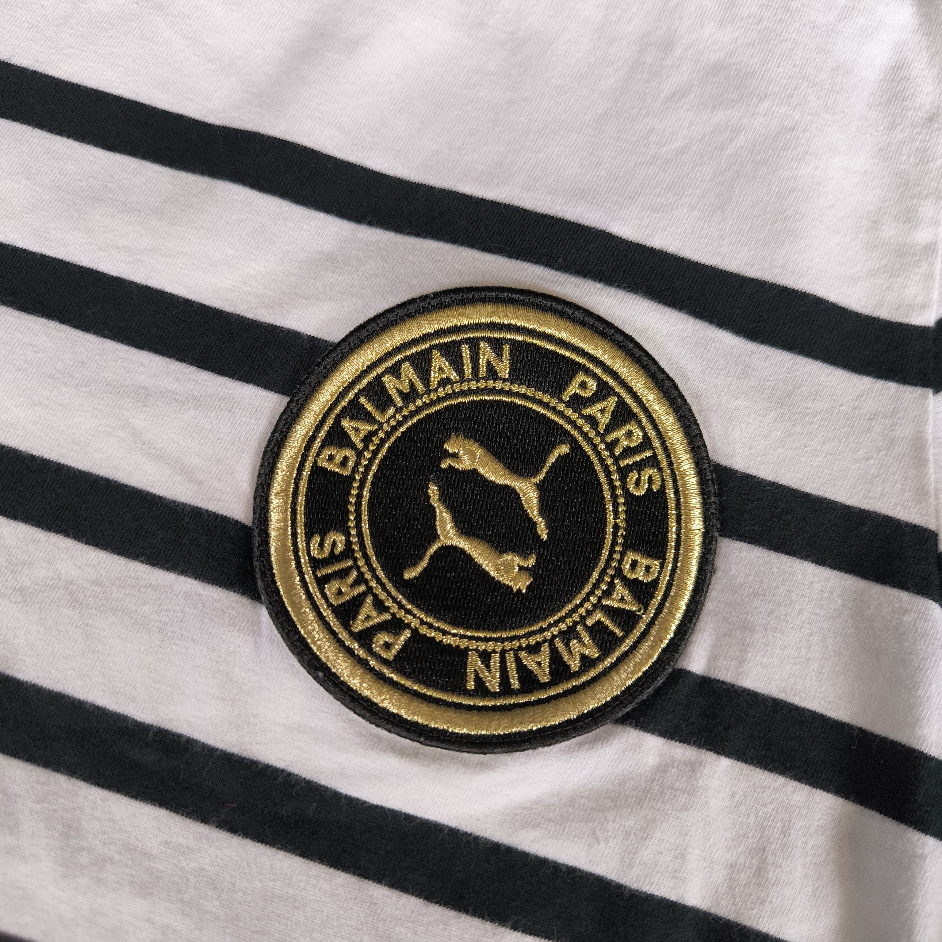 Balmain Balmain x puma disstresed tshirt Size XS / US 0-2 / IT 36-38 - 3 Thumbnail
