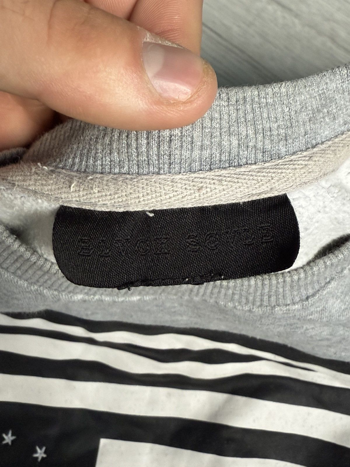 A$AP Rocky × Black Scale Black Scale X A$ap Rocky sweatshirt Sons of death USA flag Size US L / EU 52-54 / 3 - 7 Thumbnail