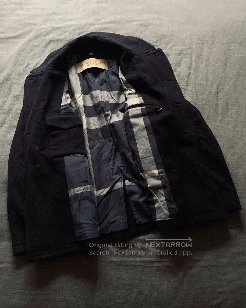 Burberry Burberry Wool Double Breasted Coat Size M / US 6-8 / IT 42-44 - 4 Thumbnail