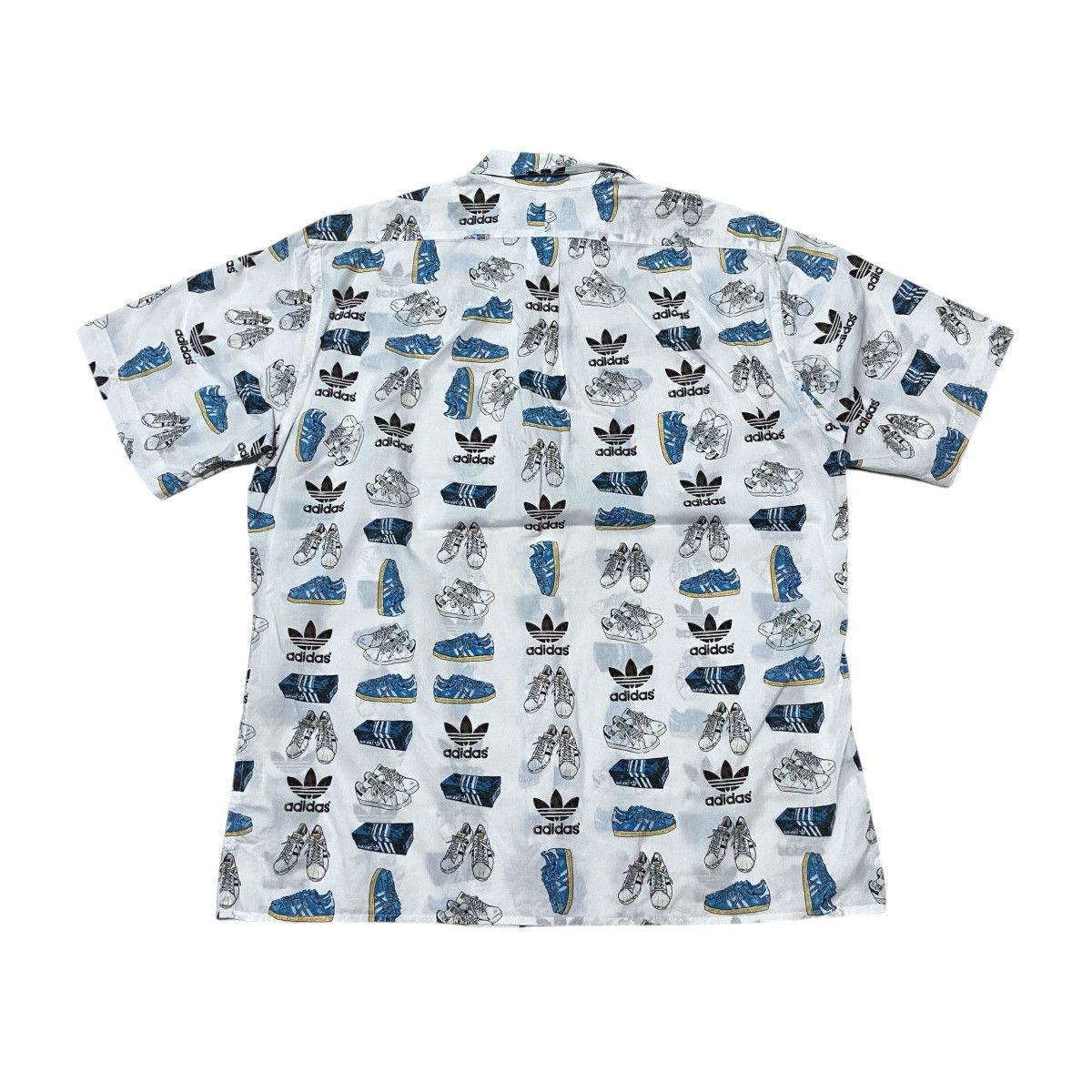 Adidas × Vintage Vintage Adidas 25th Anniversary Full Print Shirt Size US M / EU 48-50 / 2 - 2 Thumbnail