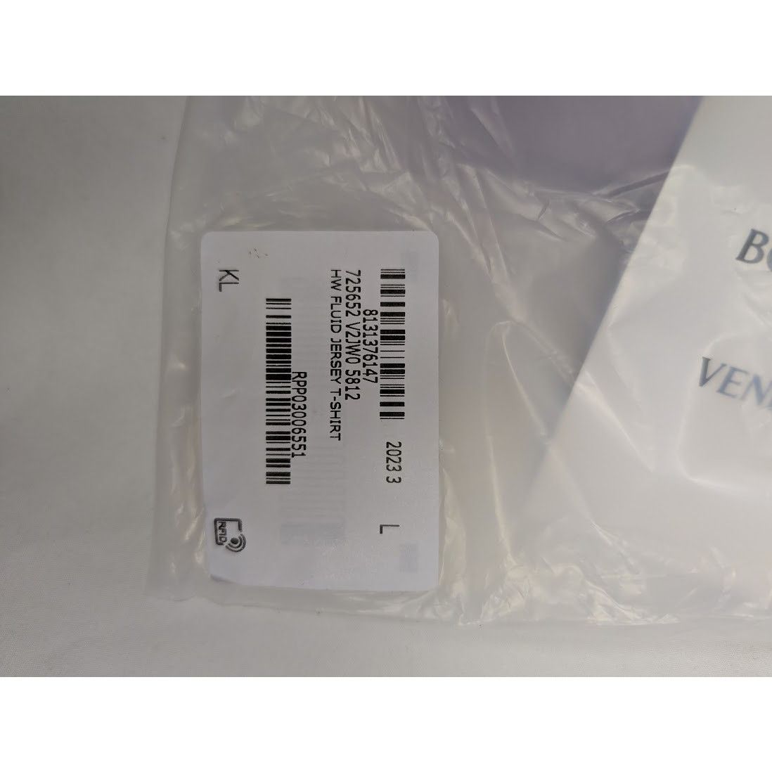 Bottega Veneta o1rshd1 Heavy Weight Fluid Jersey T-Shirt in Purple Size US L / EU 52-54 / 3 - 20 Thumbnail
