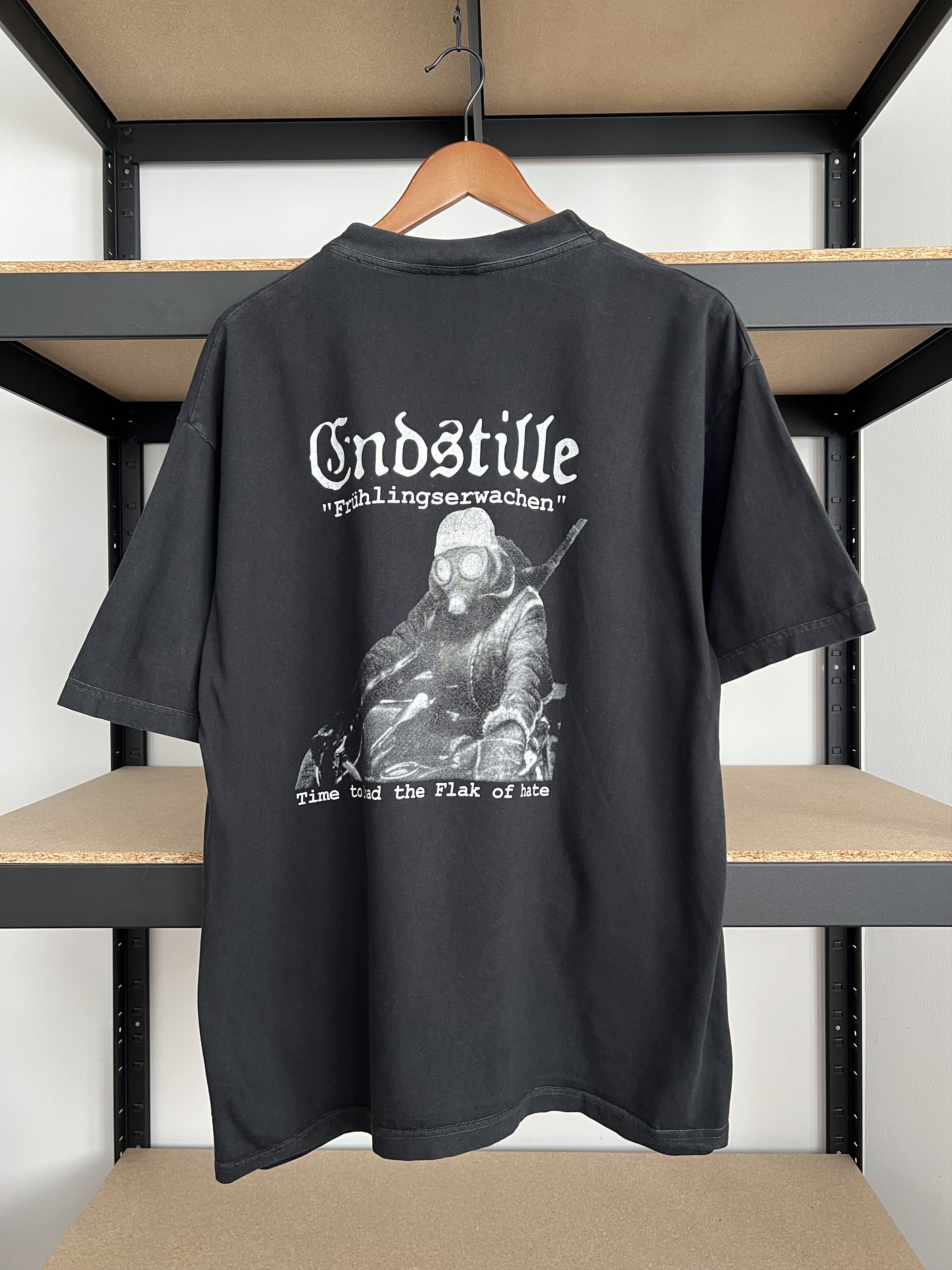 Band Tees Vintage 00s Endstille Fruhlingserwachen Black Metal Band Tee Size US L / EU 52-54 / 3 - 4 Thumbnail