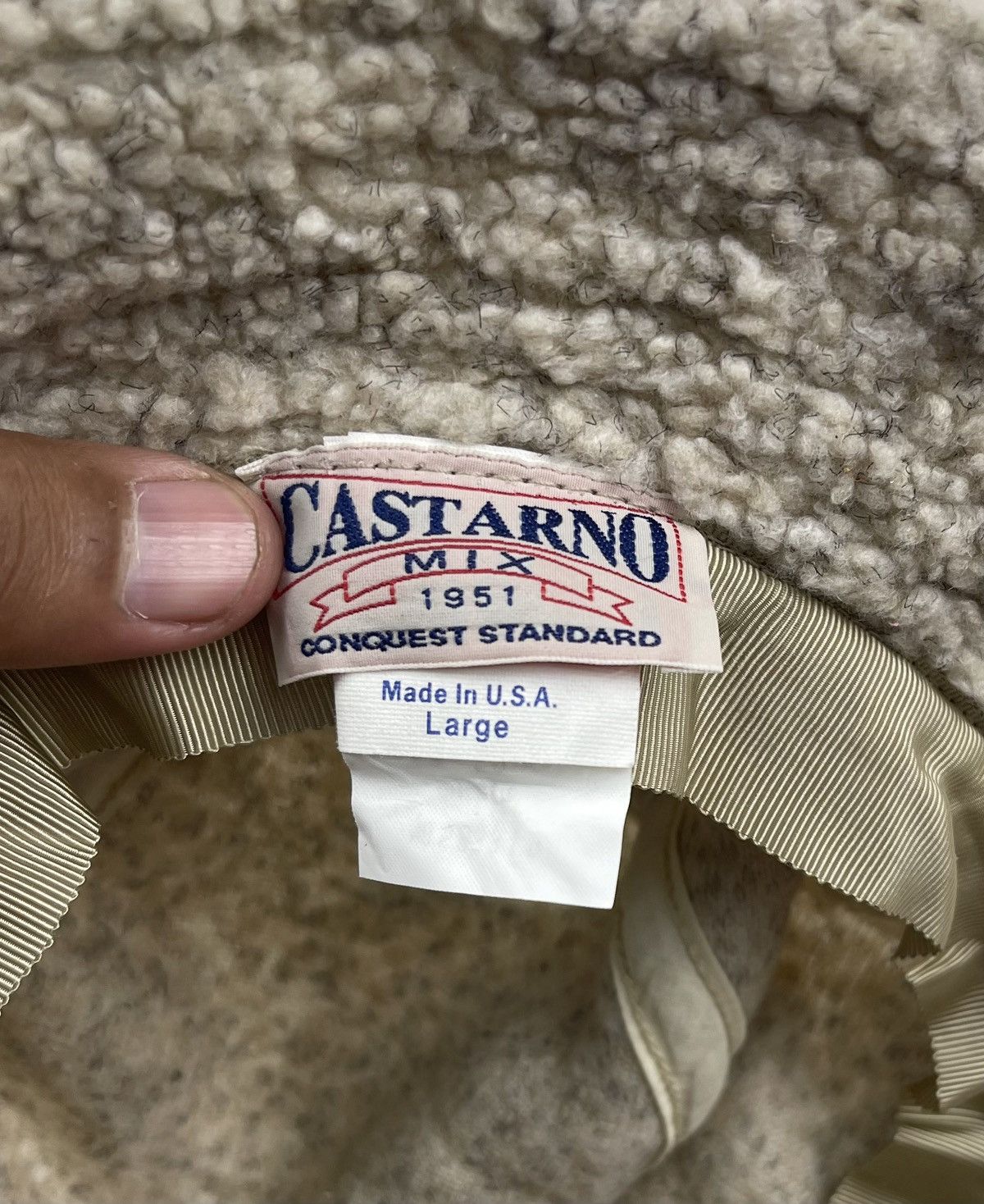 Japanese Brand castarno mix made in usa hat tc47 Size ONE SIZE - 7 Thumbnail