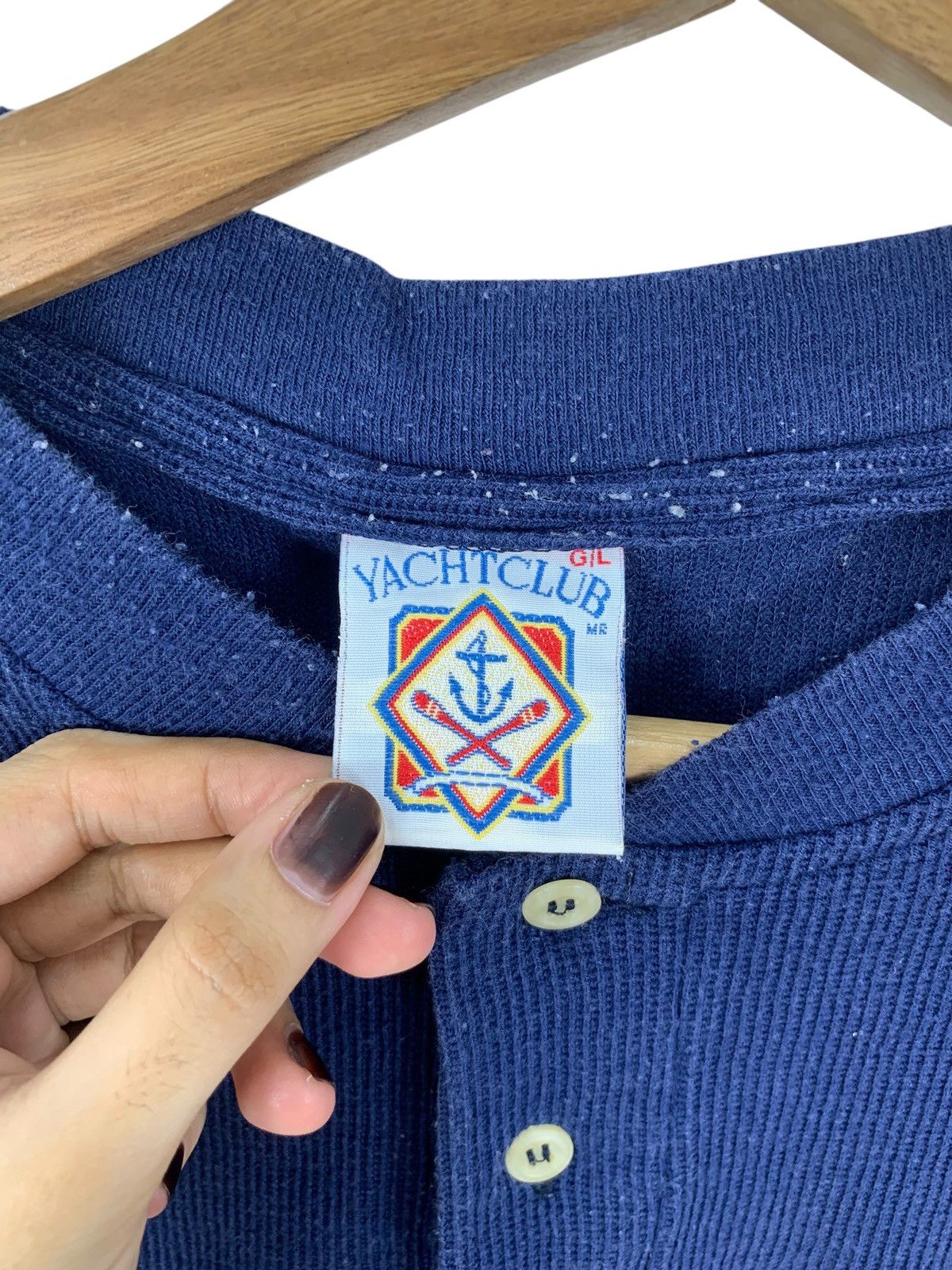 Vintage Vintage YACHT CLUB Cabo San Lucas Embroidered Logo Baggy Size L / US 10 / IT 46 - 8 Thumbnail