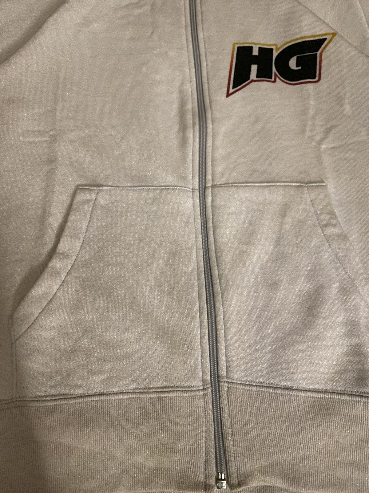 Hysteric Glamour Hysteric Glamour HG Big Logo Glitter Hoodie Sweater Size US S / EU 44-46 / 1 - 2 Thumbnail