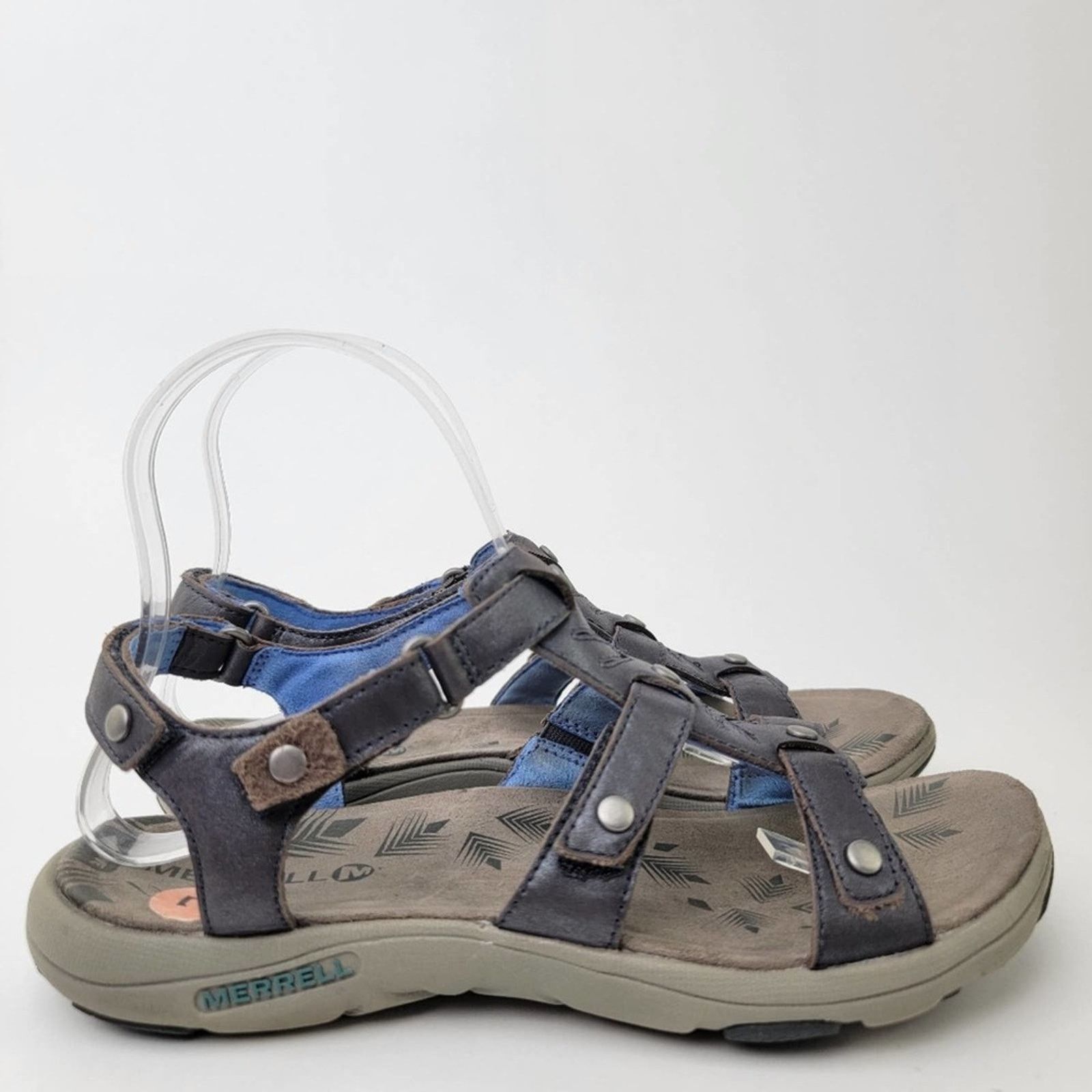 Merrell Merrell Cement Adhera Leather Hiking Sandals - 7 Size US 7 / IT 37 - 6 Thumbnail