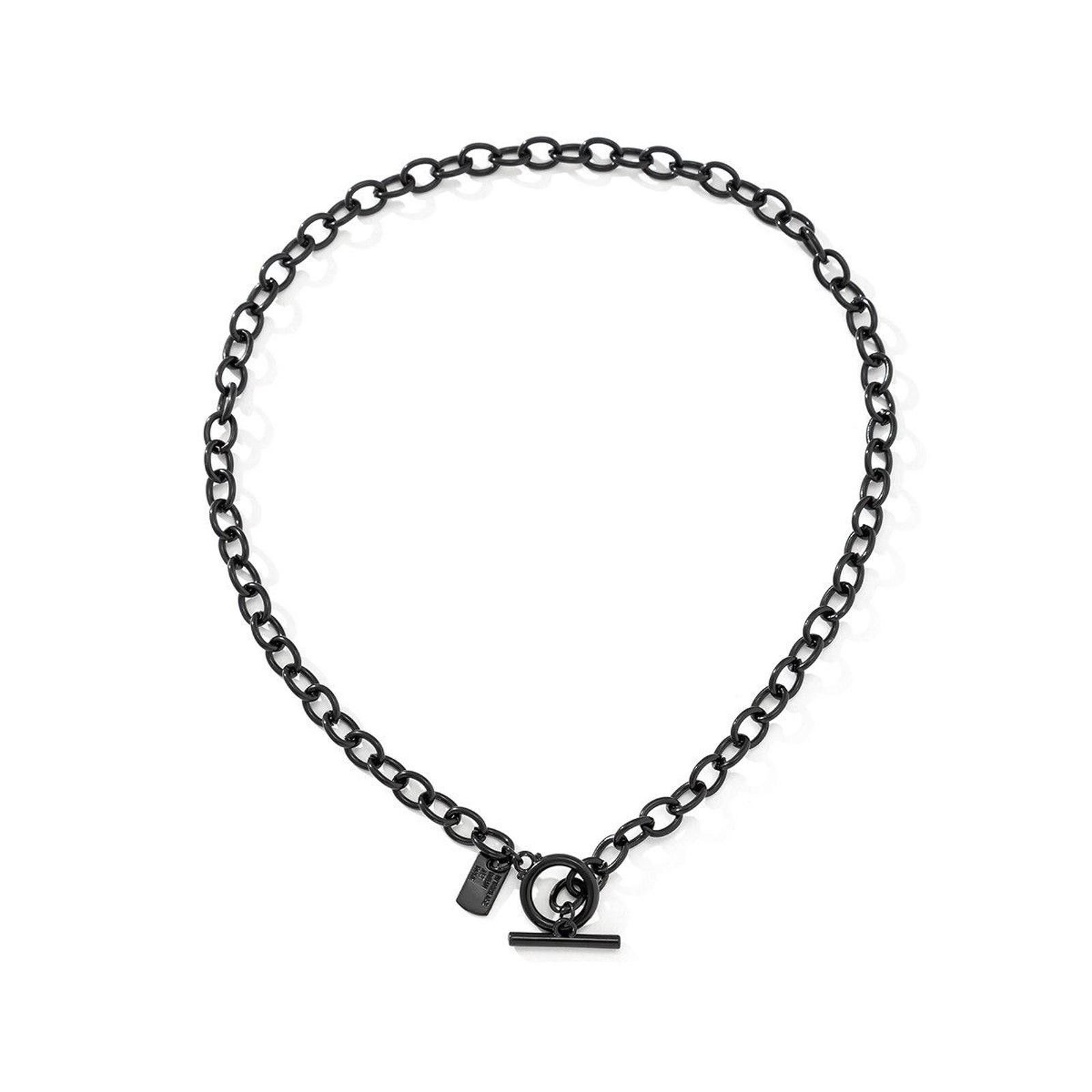 Jewelry Pistol Black Pendant Necklace Size ONE SIZE - 6 Thumbnail