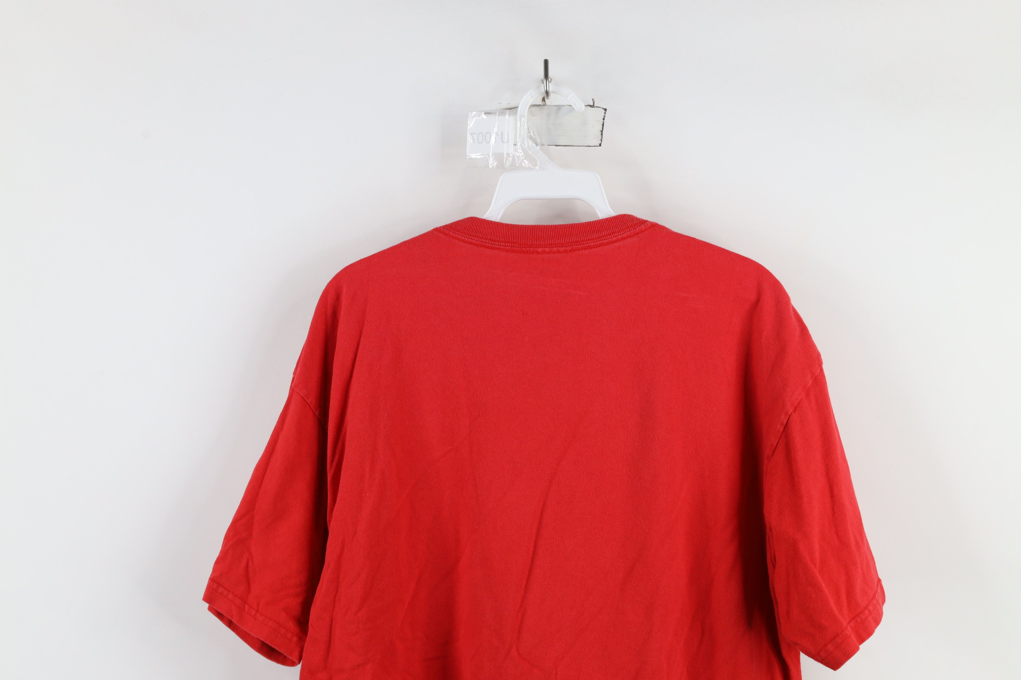 Vintage Vintage 90s Coca Cola Spell Out Short Sleeve T-Shirt Red Size US L / EU 52-54 / 3 - 11 Thumbnail