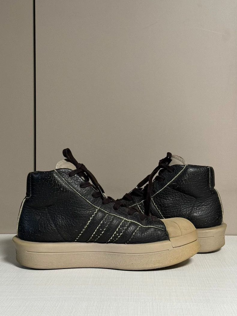 rick owens adidas shell toe thick sole shoes-2507