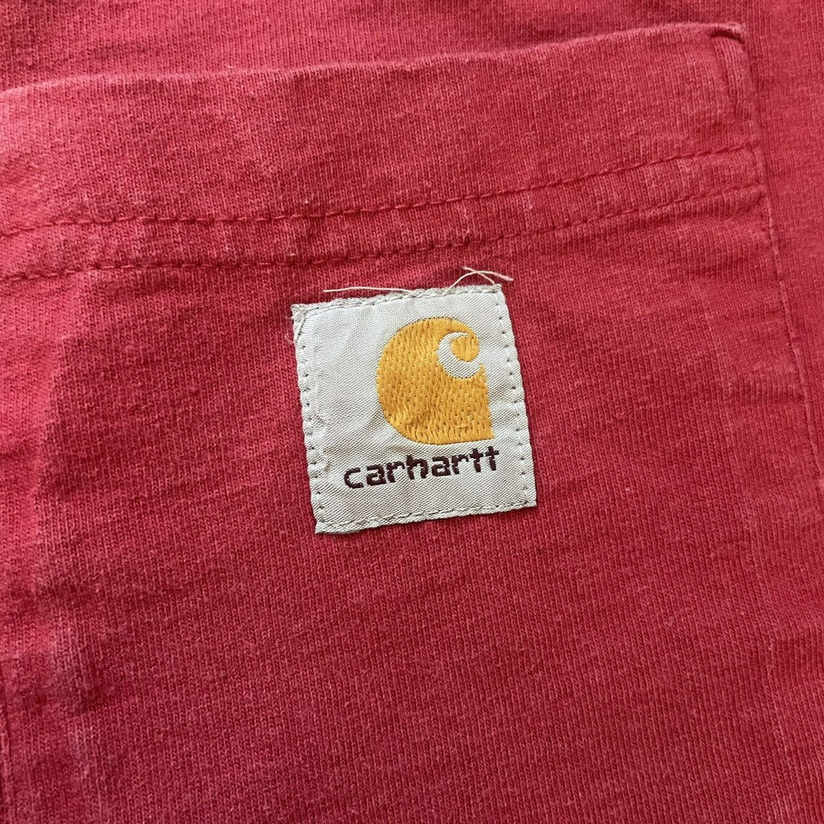 Carhartt Carhartt Vintage Fatbacks Workwear Long Sleeve T Shirt Size US XXL / EU 58 / 5 - 2 Thumbnail