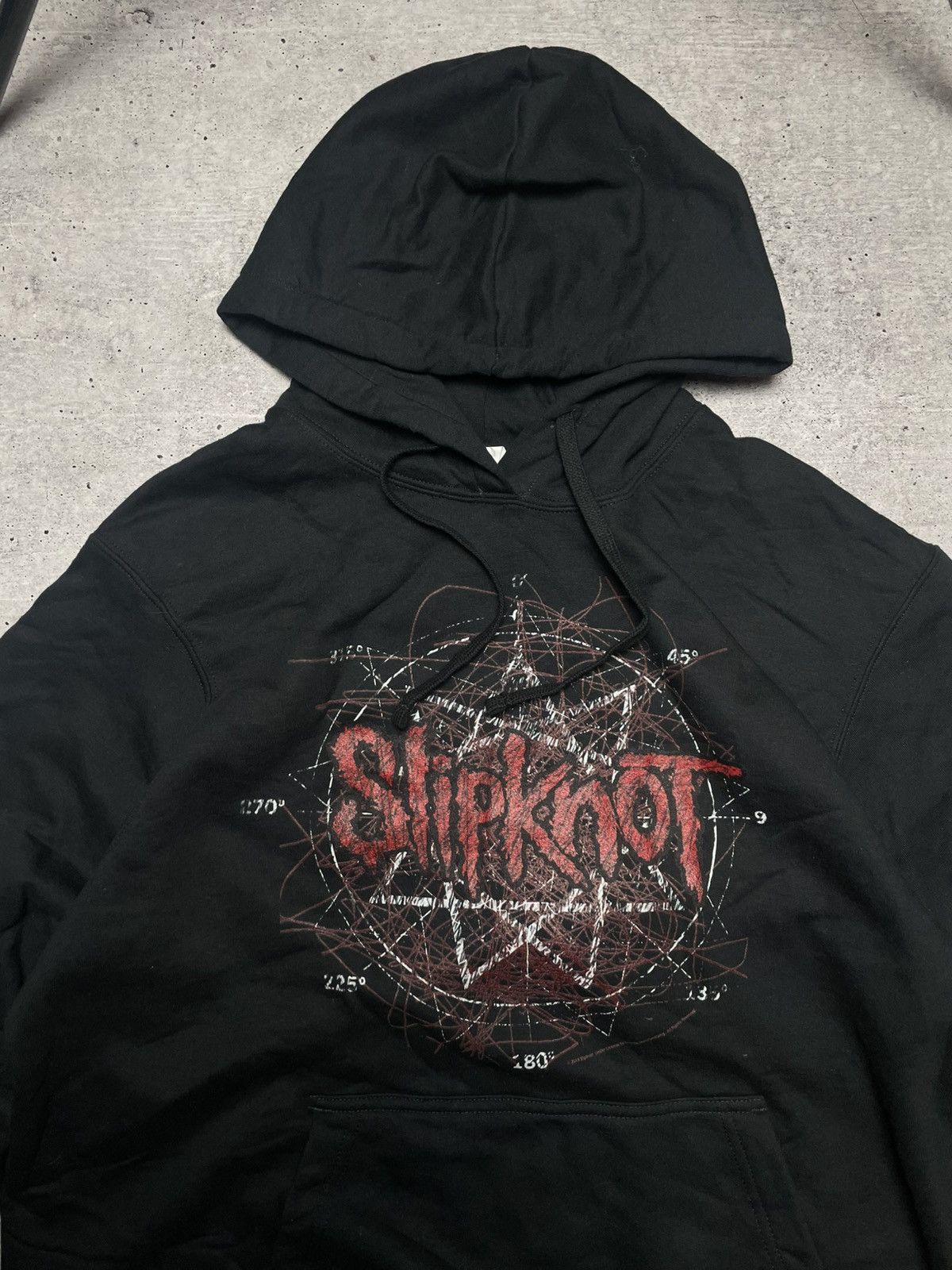 Band Tees × Slipknot × Vintage 🔥90’s VINTAGE SLIPKNOT WORLD TOUR HOODIE BIG LOGO 2019 ROCK🔥 Size US L / EU 52-54 / 3 - 5 Thumbnail