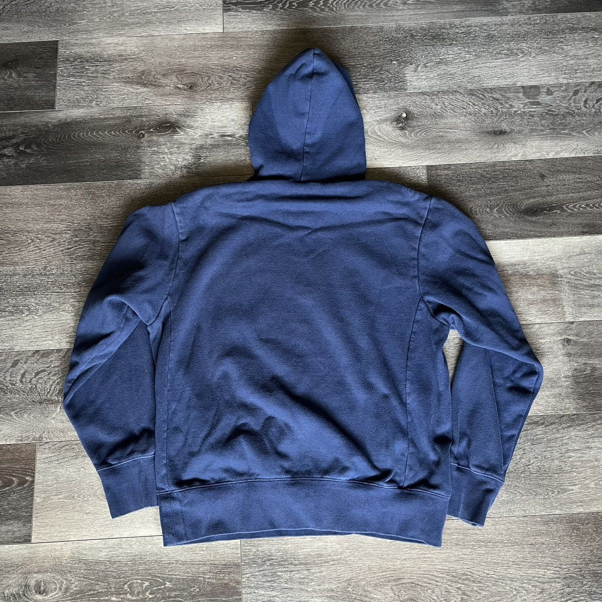 Nike Vintage 2000s Nike Center Swoosh US Navy Water Polo Hoodie Size US M / EU 48-50 / 2 - 2 Thumbnail