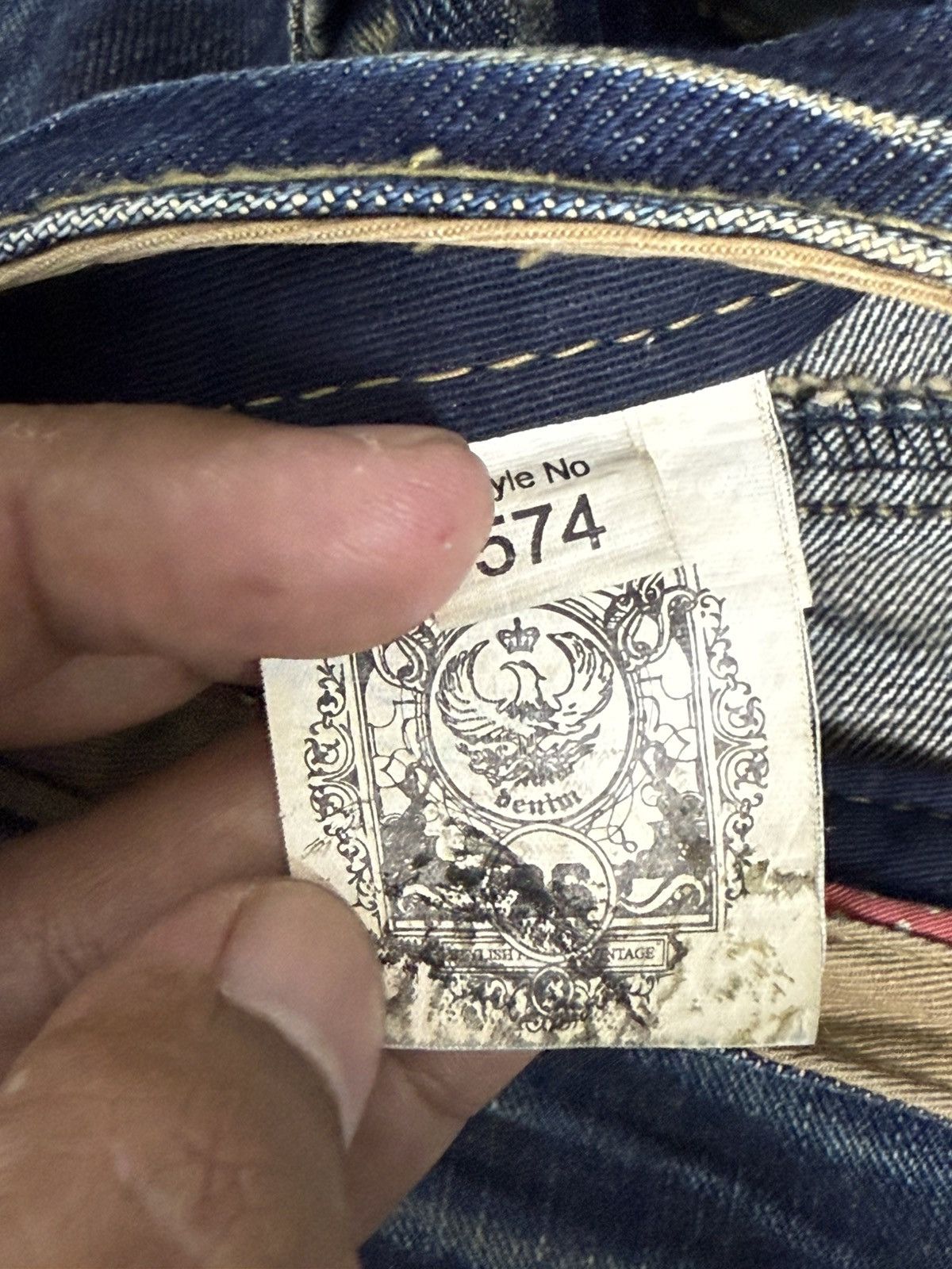 Tornado Mart Robortshous y2k style denim pants Size US 28 / EU 44 - 10 Thumbnail