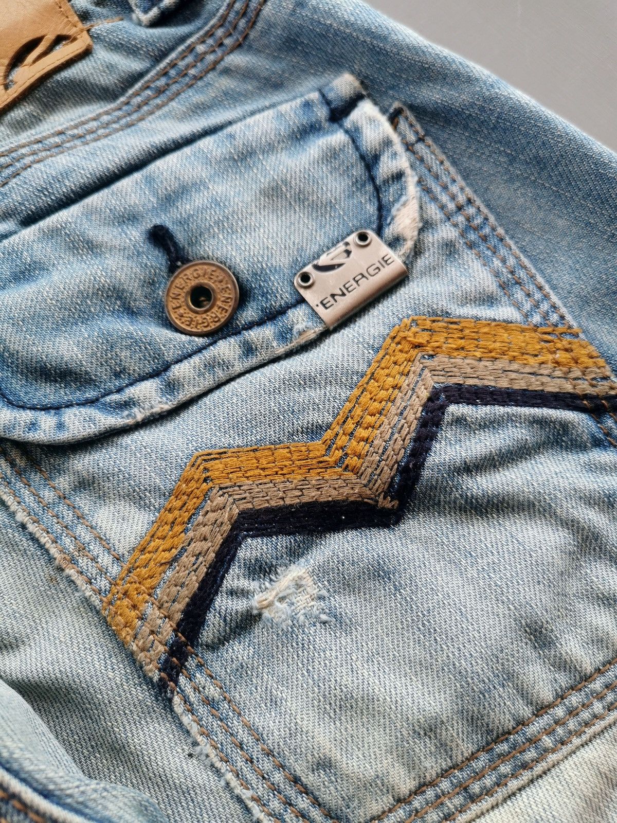 Energie Energie Connelly Style Clash Jeans Size US 30 / EU 46 - 5 Thumbnail