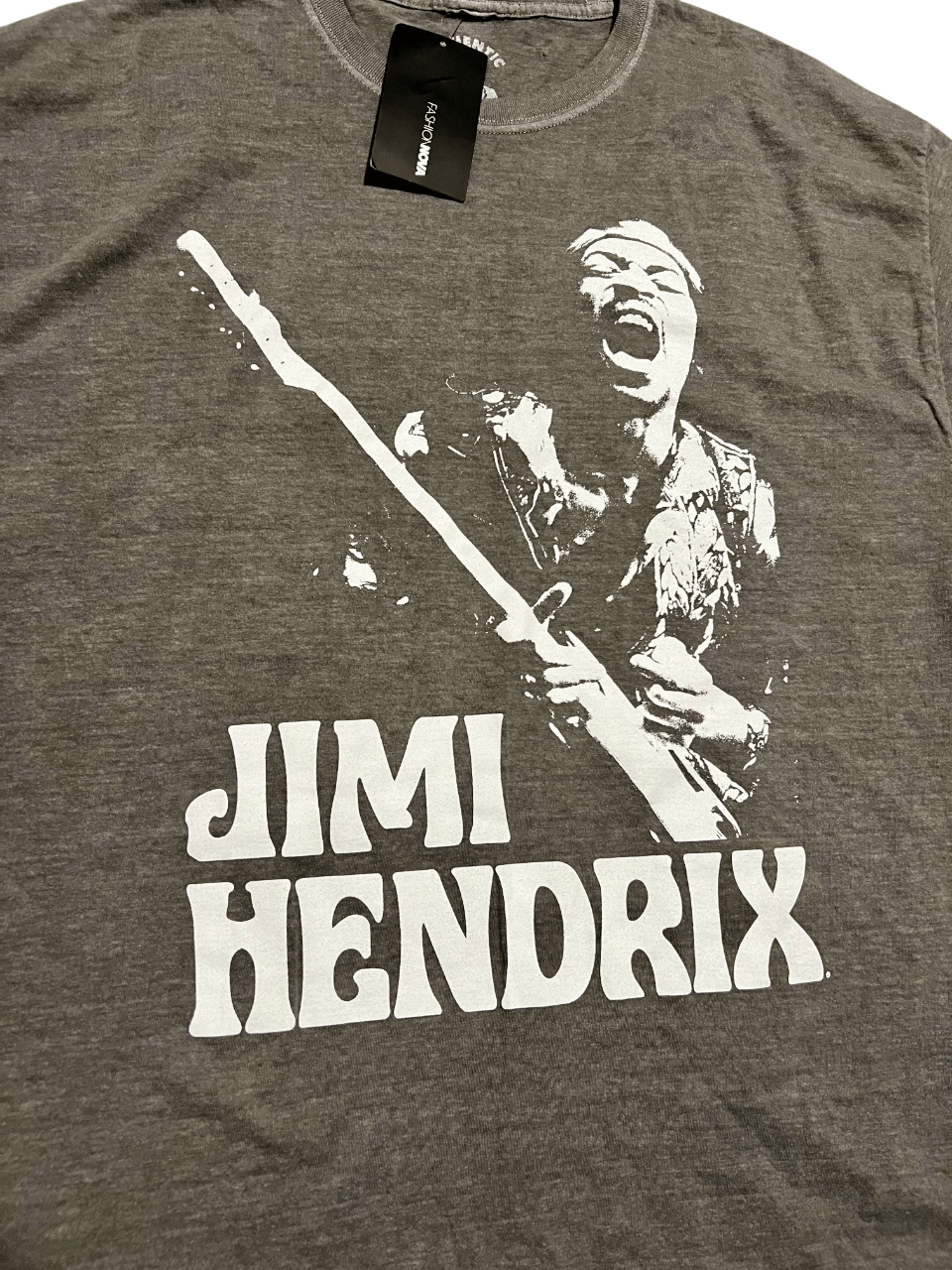 Fashion Nova Jimi Hendrix Fashion Nova Brand New Rock Graphic T-Shirt Size US XL / EU 56 / 4 - 2 Thumbnail