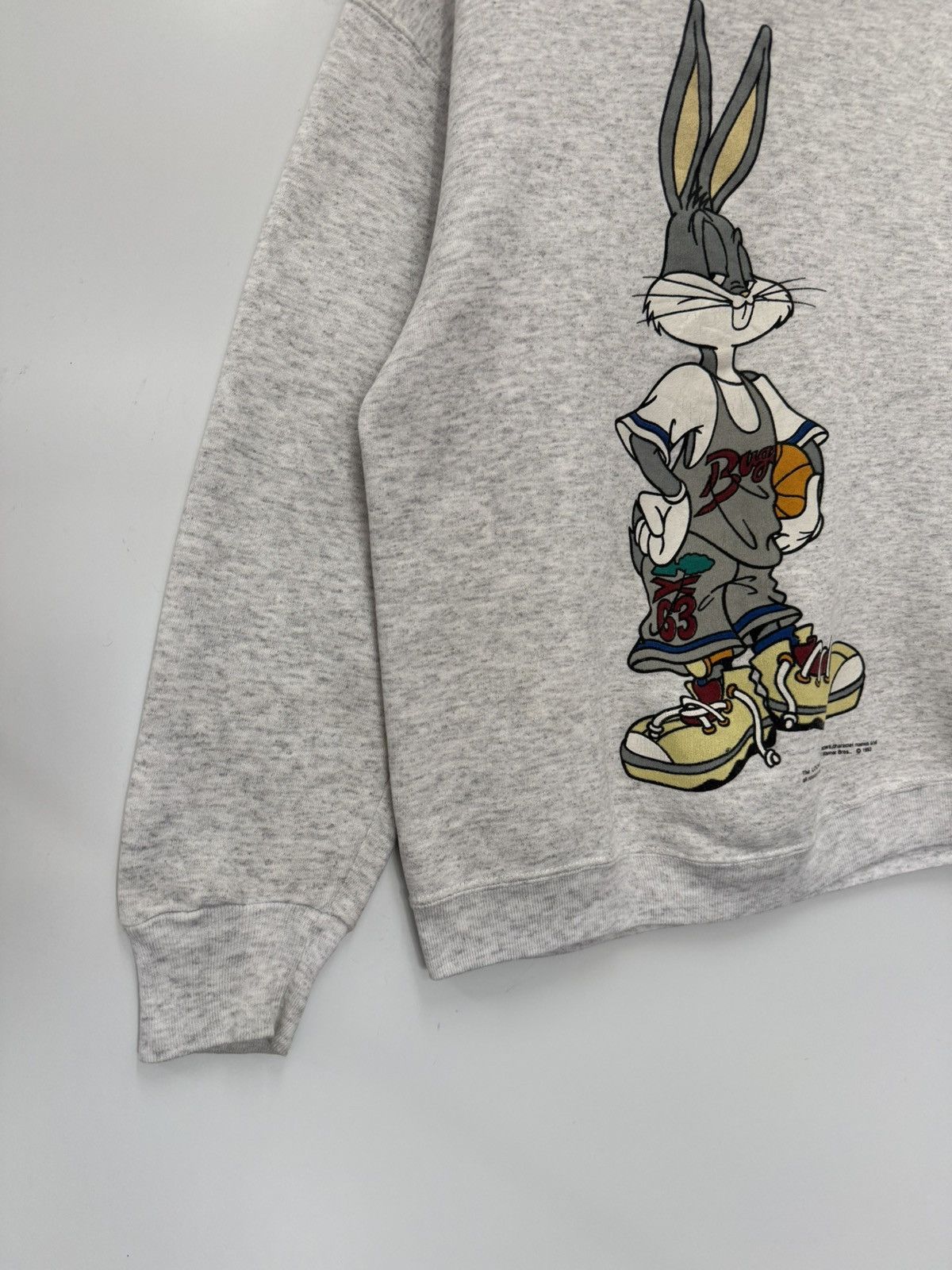 Delta 🏀 Vtg 1993 Space Jam Bugs Bunny On Court Sweatshirt - M Size US M / EU 48-50 / 2 - 3 Thumbnail
