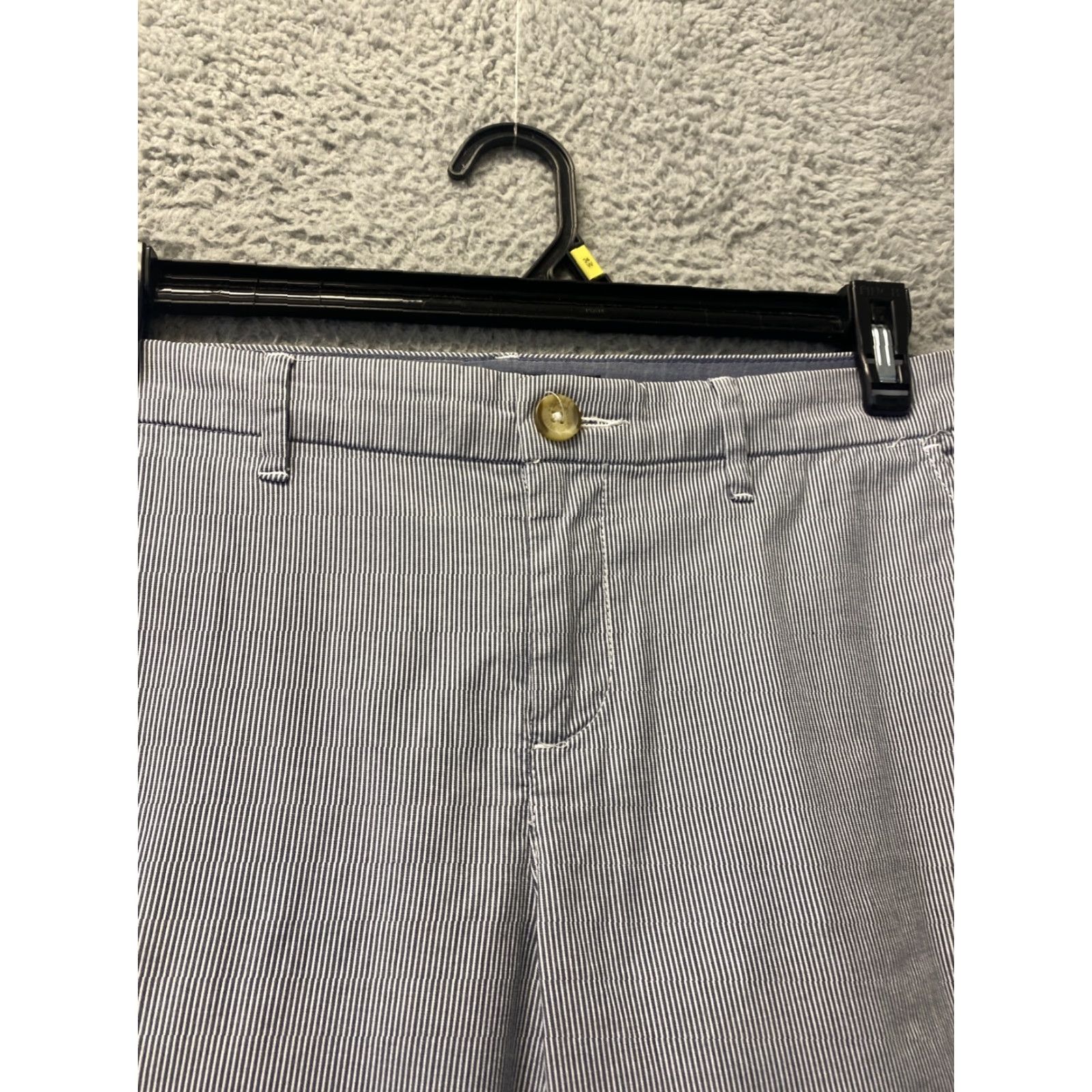 Tommy Hilfiger Tommy Hilfiger Pants Women Size 8 Gray Striped Crop 30in Inseam Casual Party Travel Womens Size 30" / US 8 / IT 44 - 2 Thumbnail