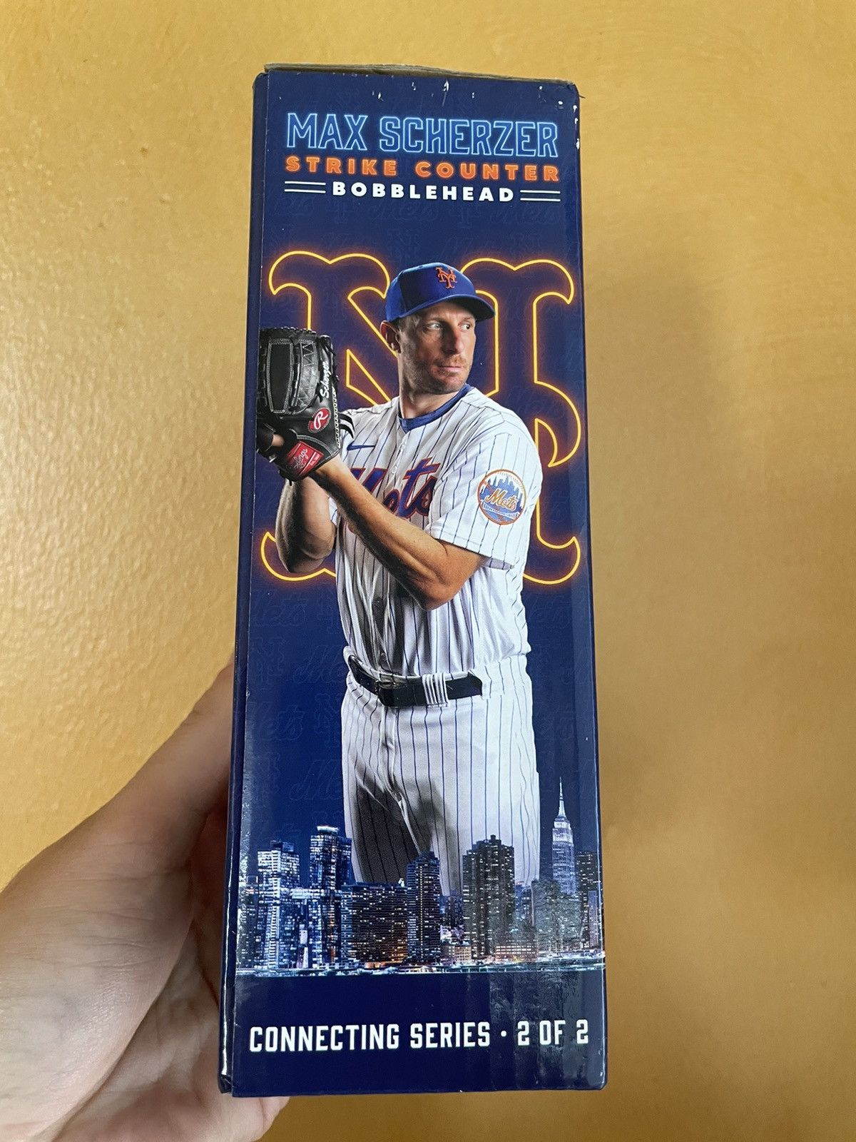 MLB Max Scherzer New York Mets Bobblehead Strike Counter Size ONE SIZE - 4 Thumbnail