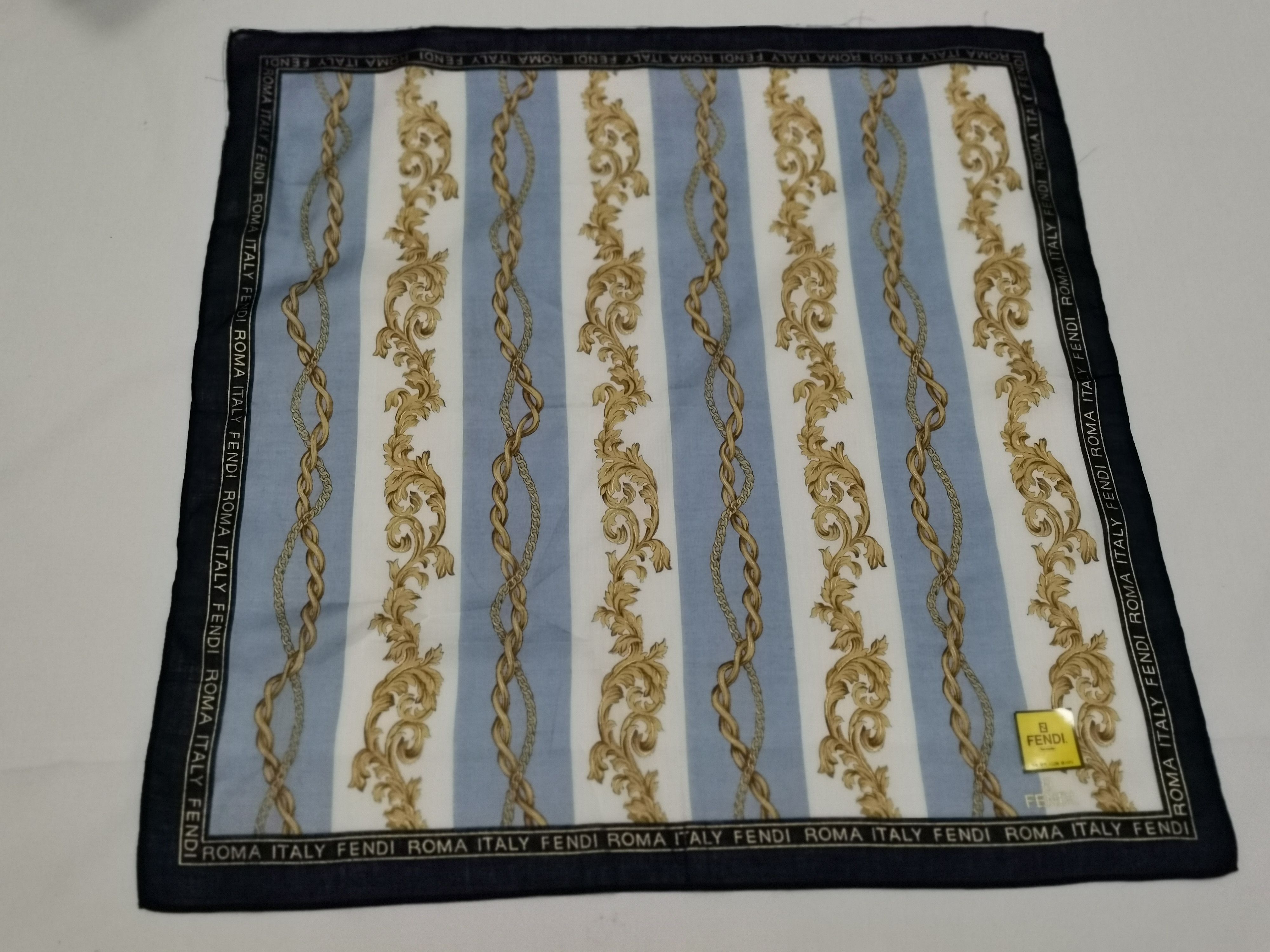 Fendi FENDI HANDKERCHIEF/ BANDANA/ SCARF Size ONE SIZE - 3 Thumbnail